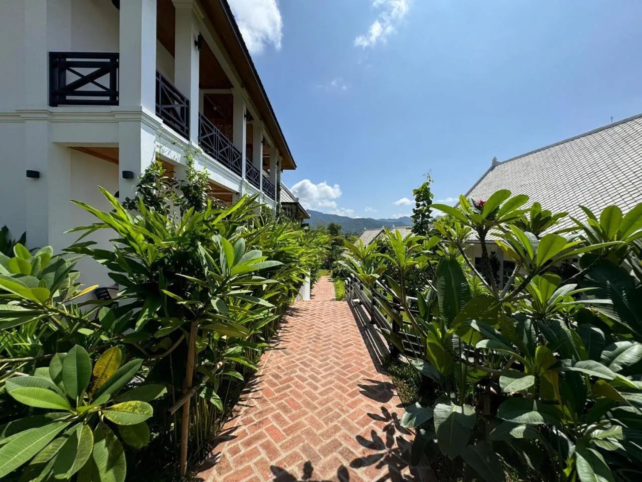 Garden in Madilao Hotel
