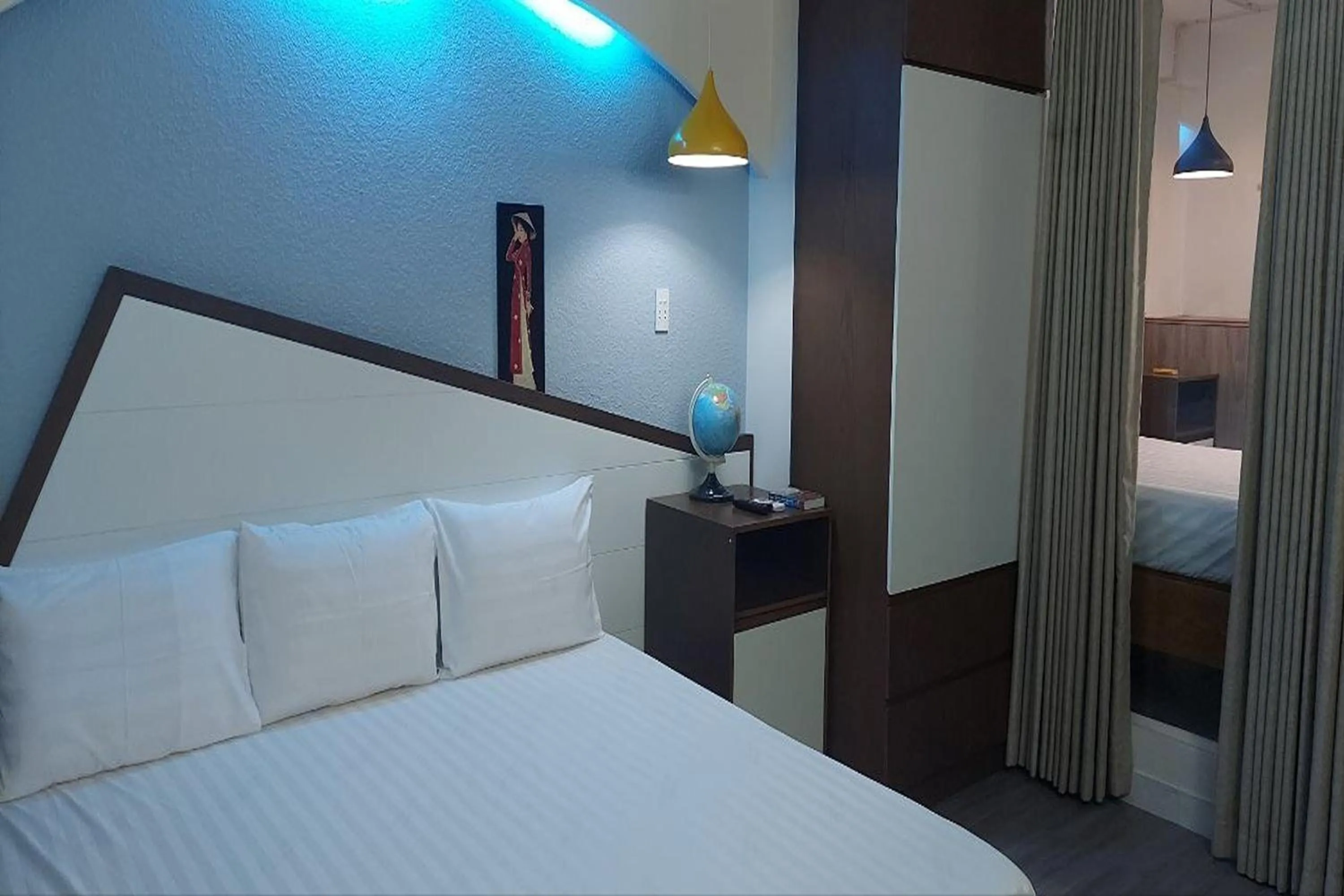 Bed in Ailen Garden 2 Hotel