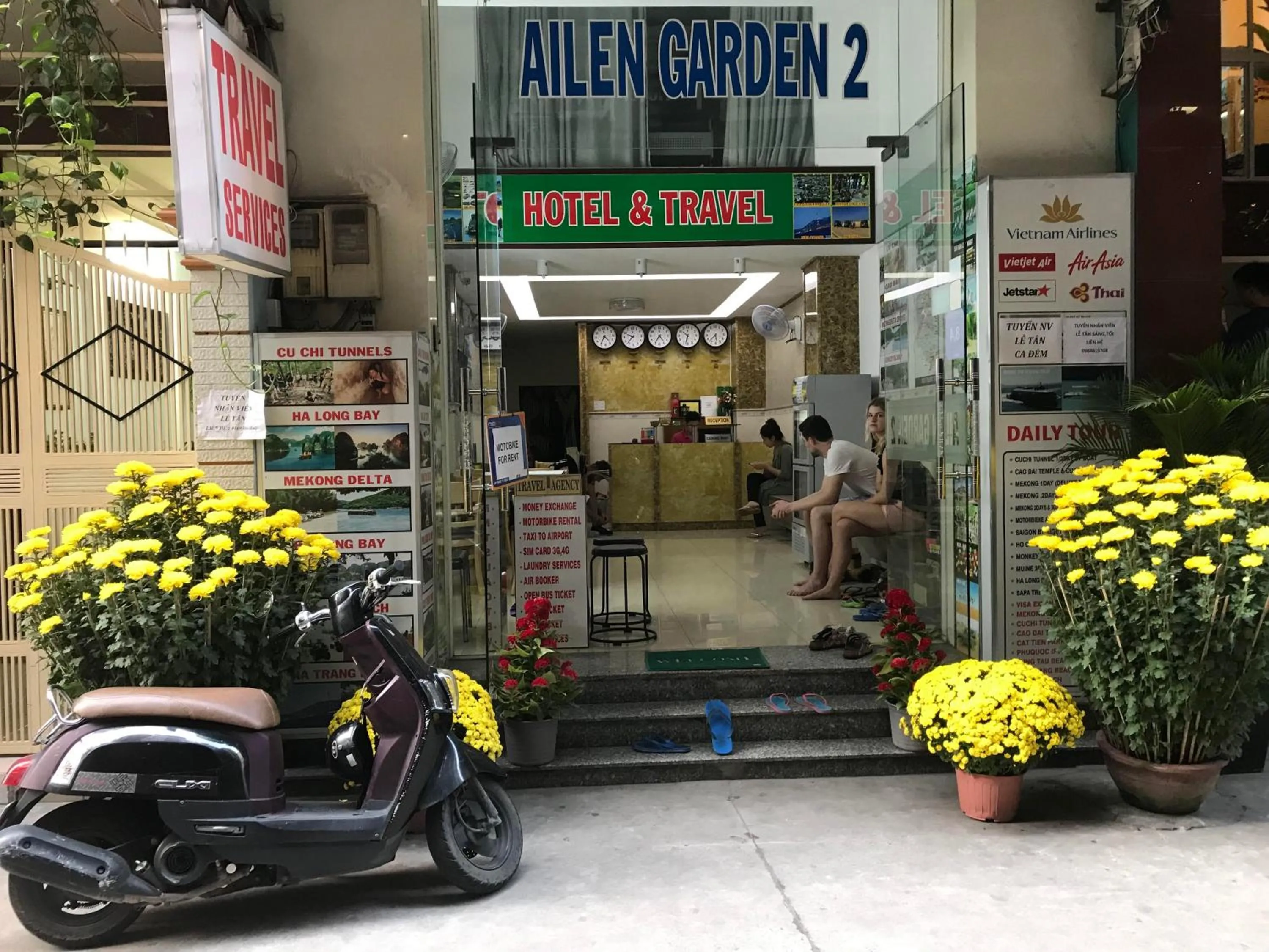 Facade/entrance in Ailen Garden 2 Hotel