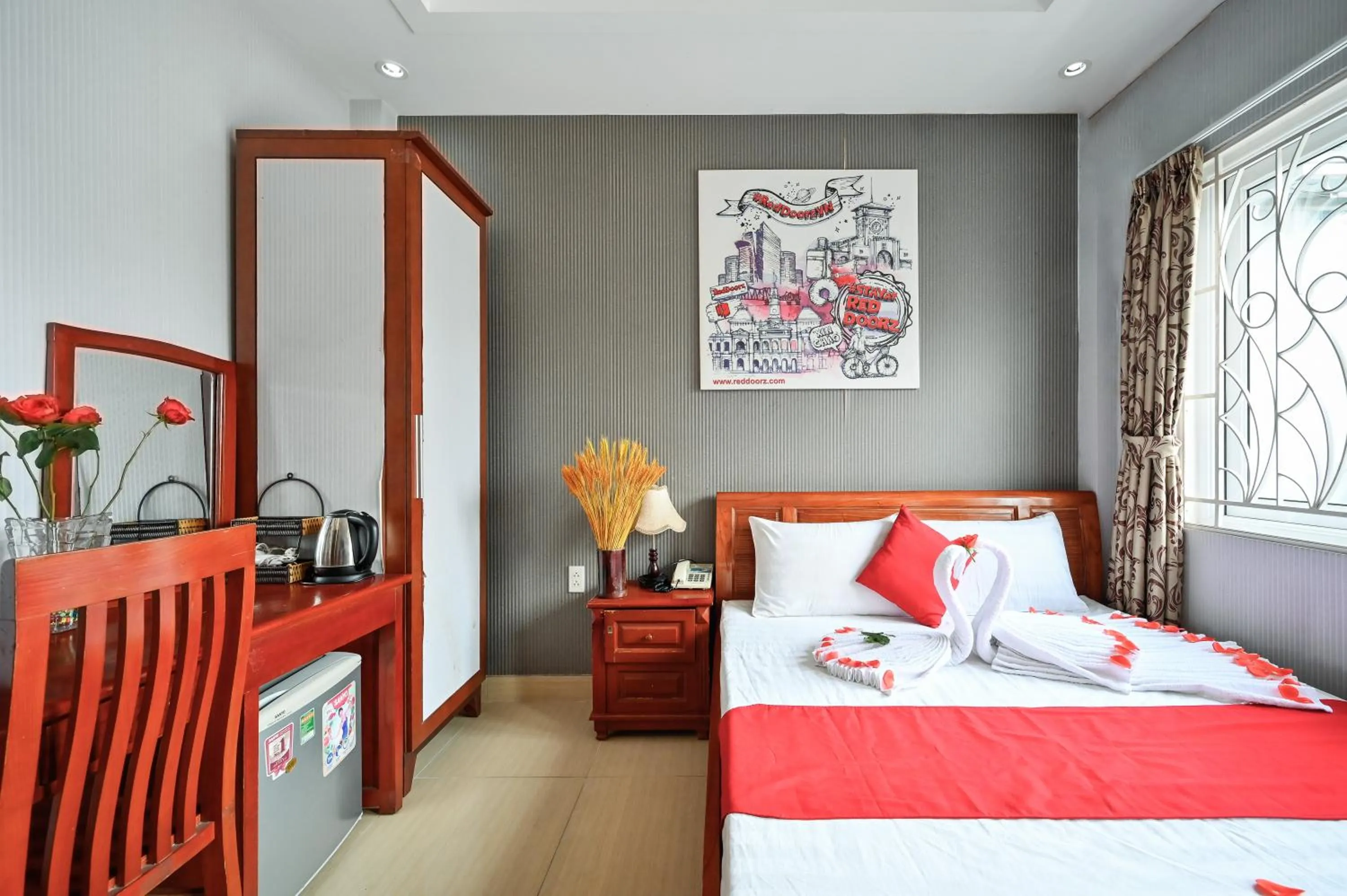 Bed in Quang Hoa Airport Hotel