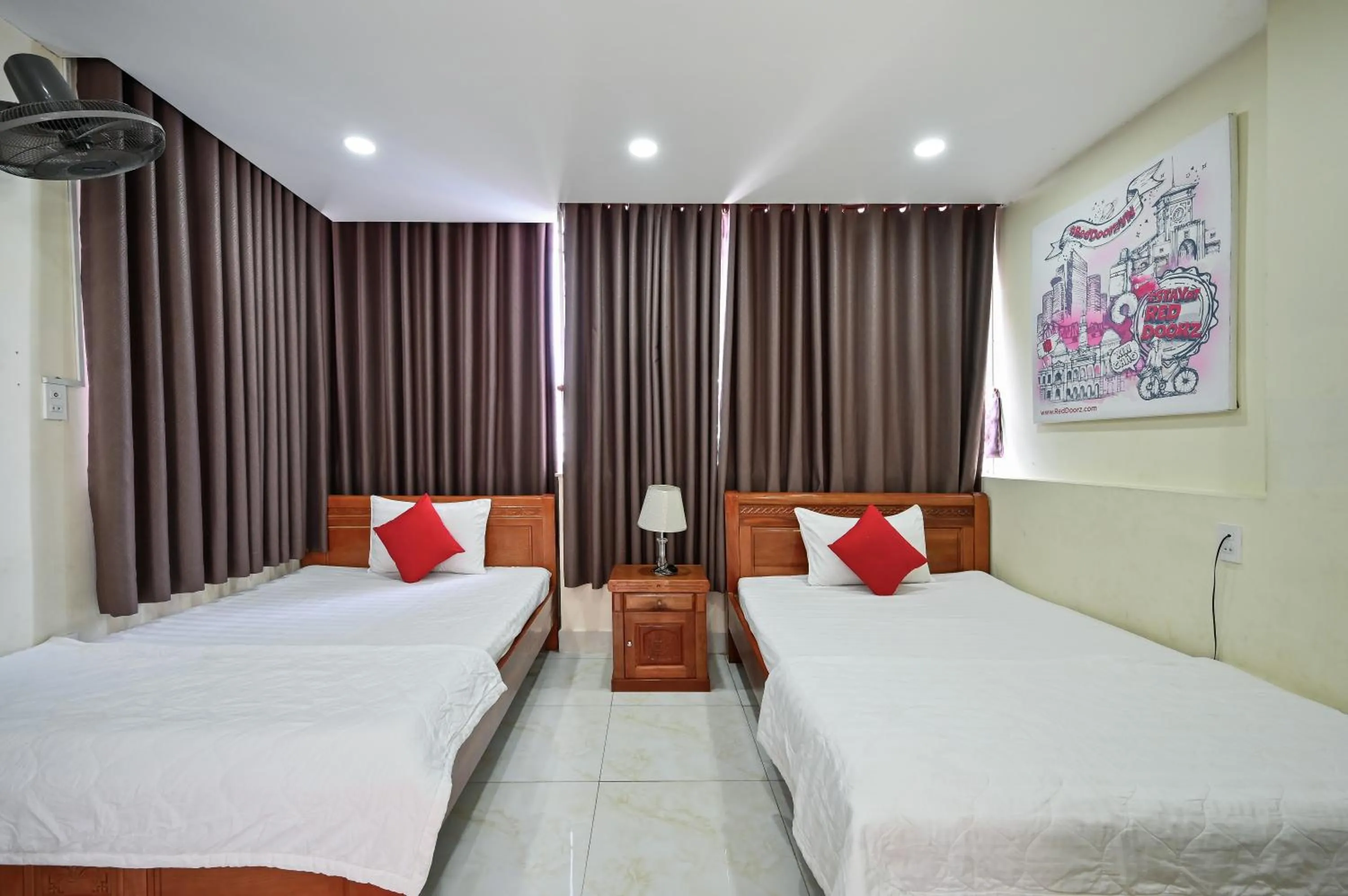 Bed in Quang Hoa Airport Hotel