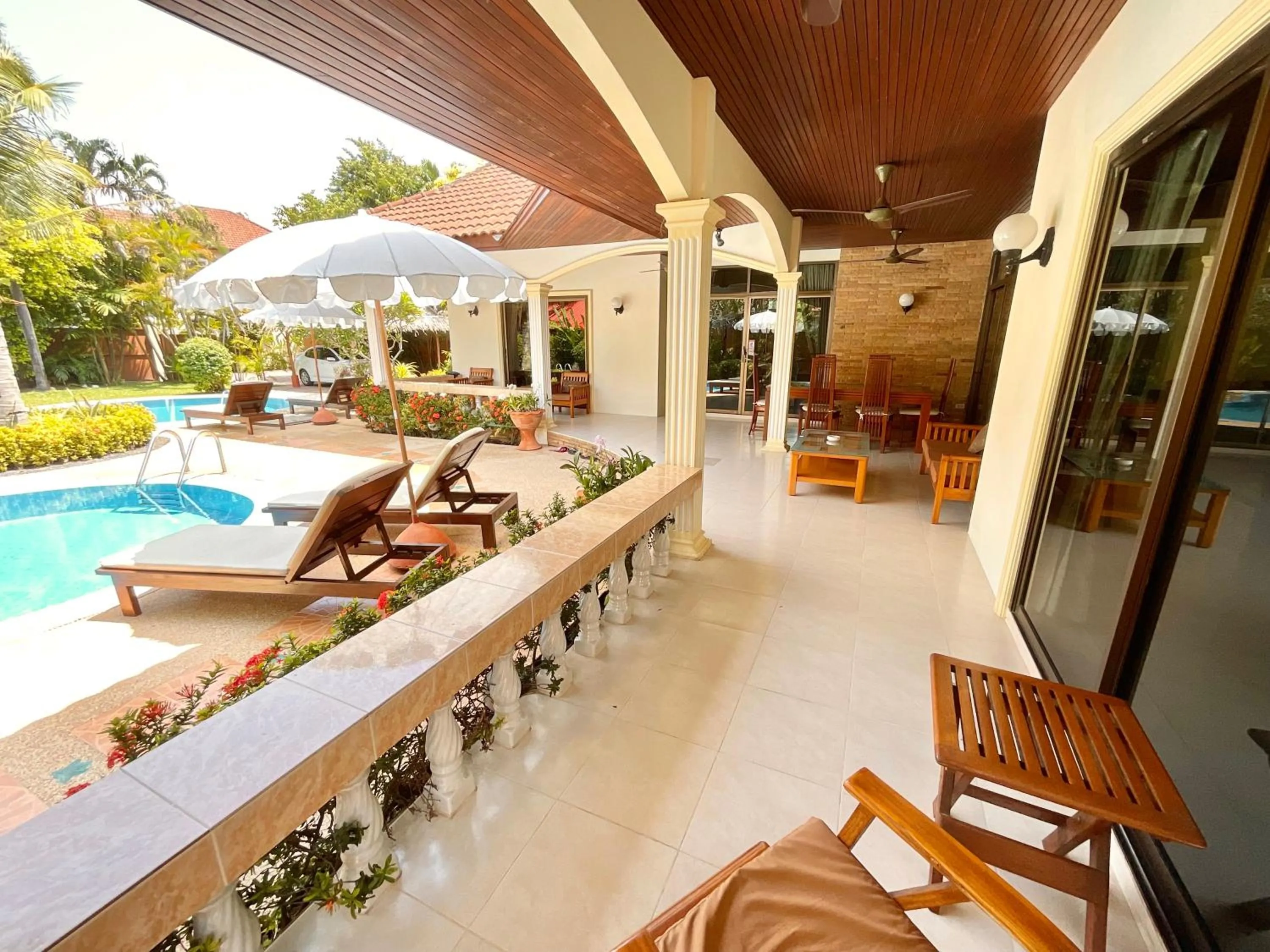 Balcony/Terrace in Coconut Paradise Holiday Villas