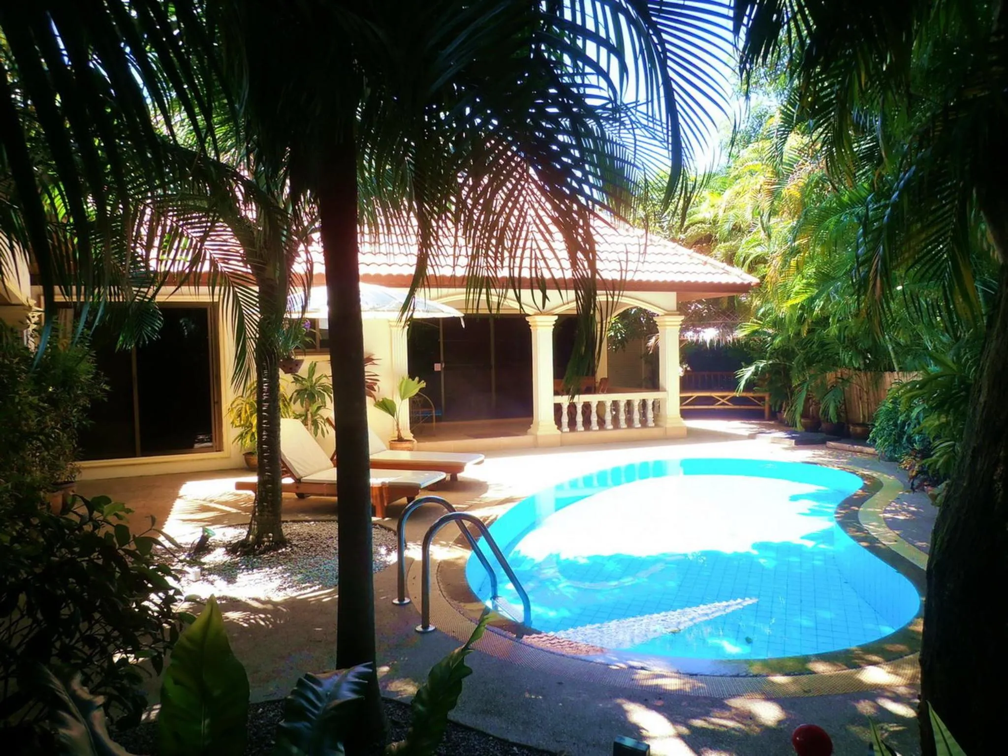 Garden in Coconut Paradise Holiday Villas