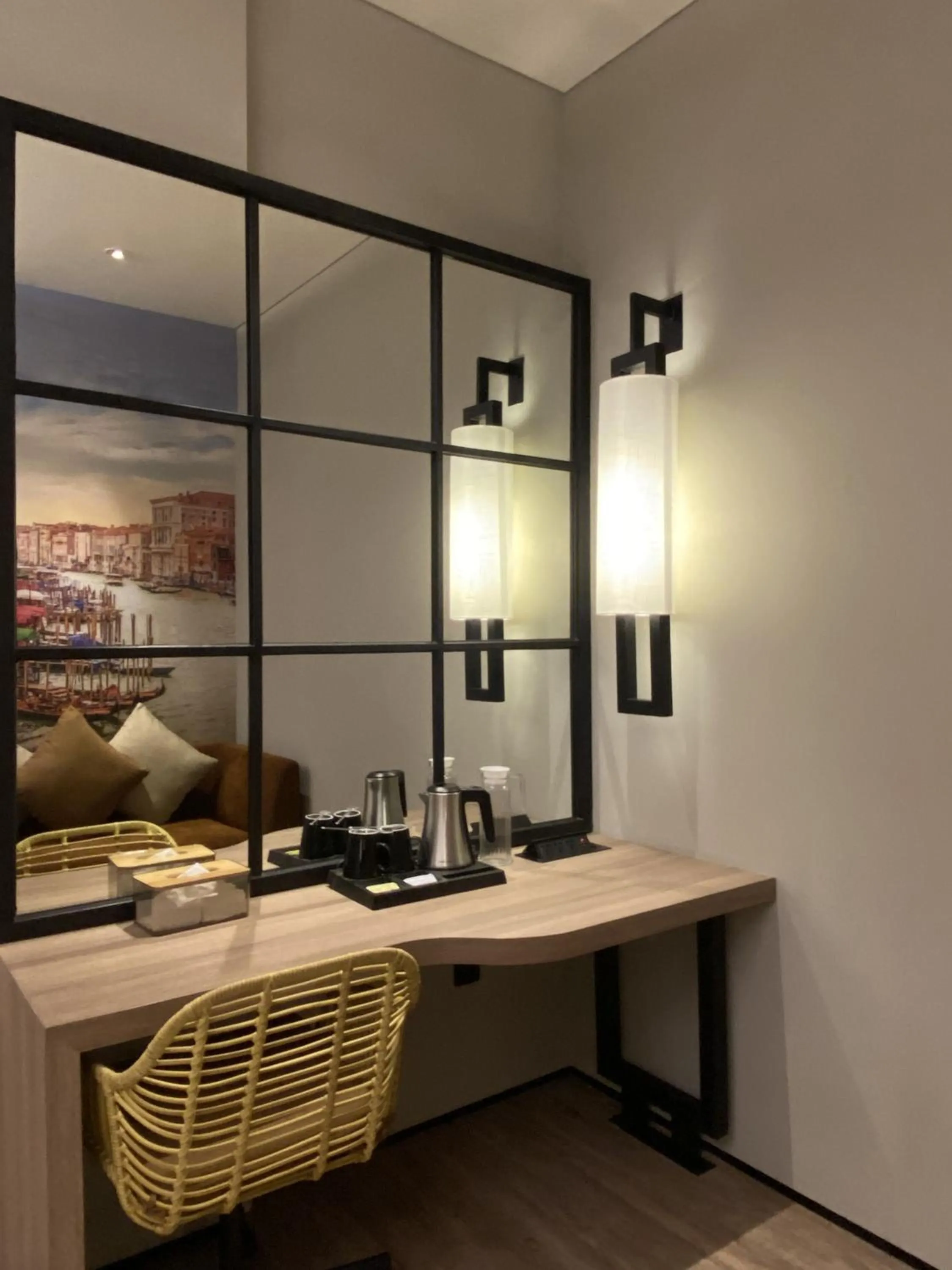 Living room in Posto Dormire Sudirman