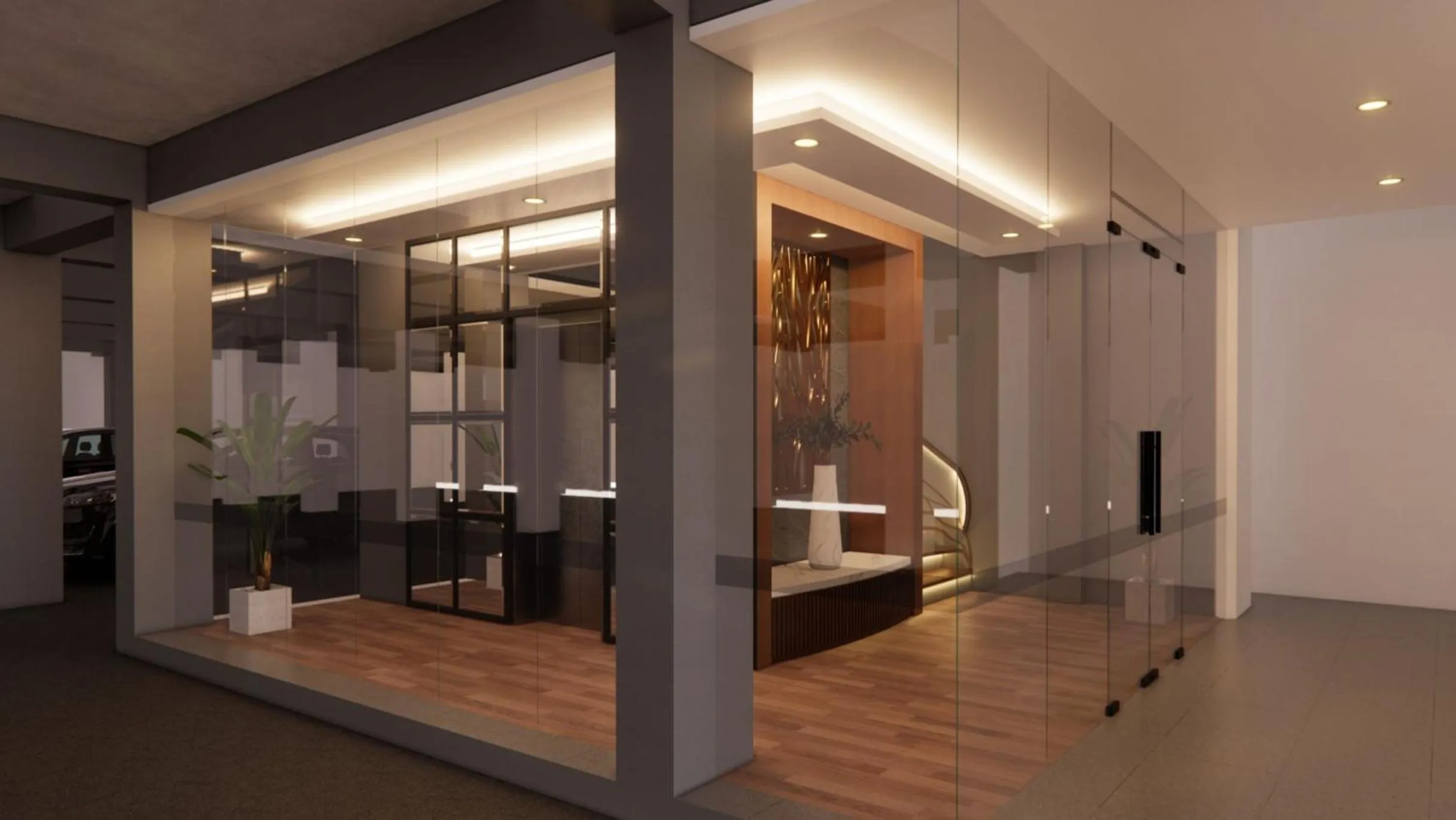 Property building in Posto Dormire Sudirman