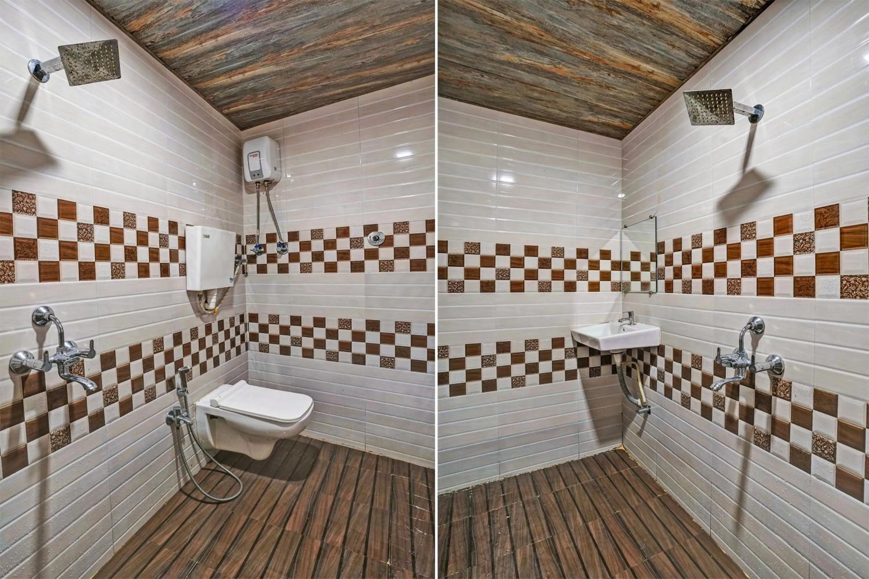 Bathroom in Hotel O Taj Lodging and Boarding