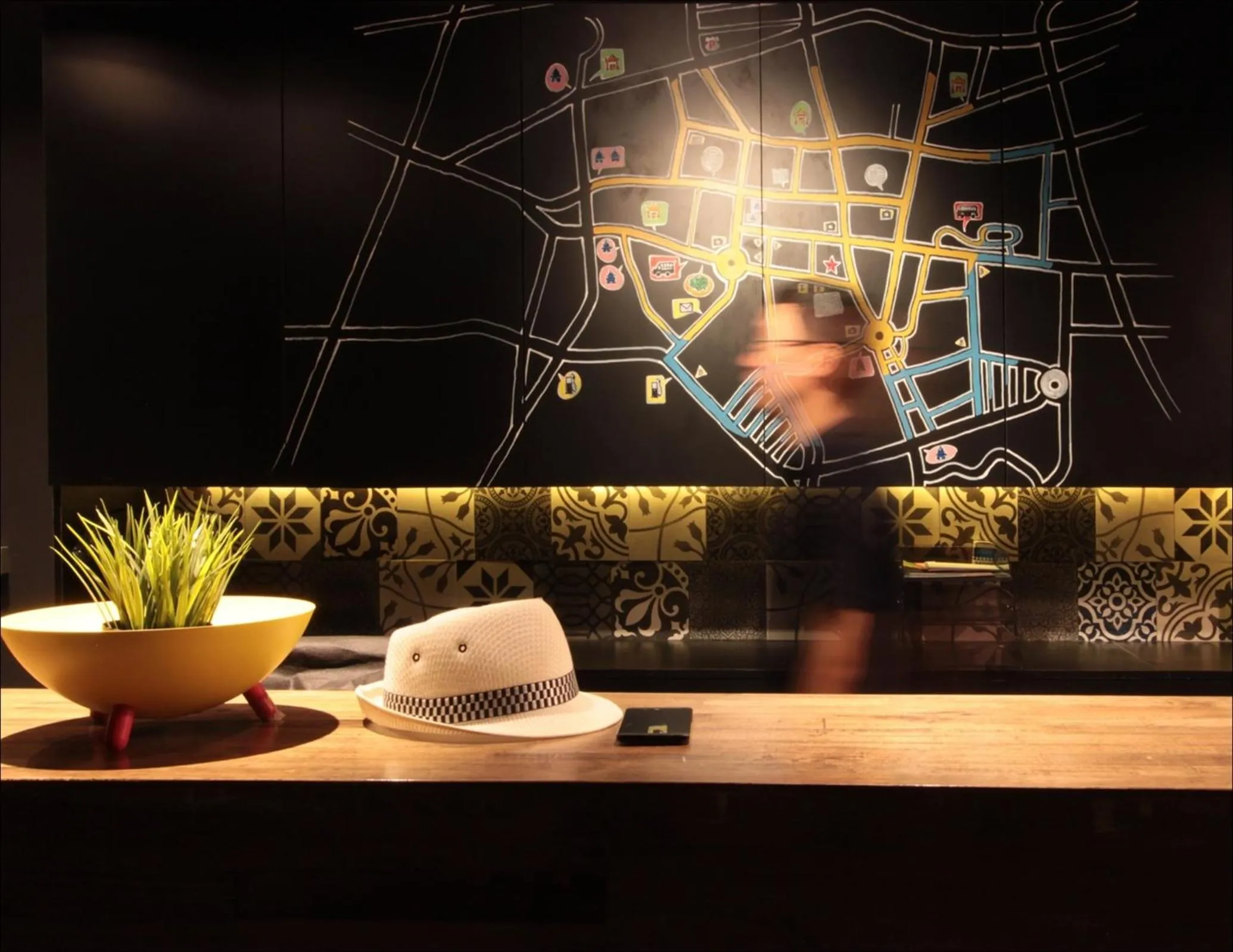 Decorative detail in Fulfill Phuket - SHA