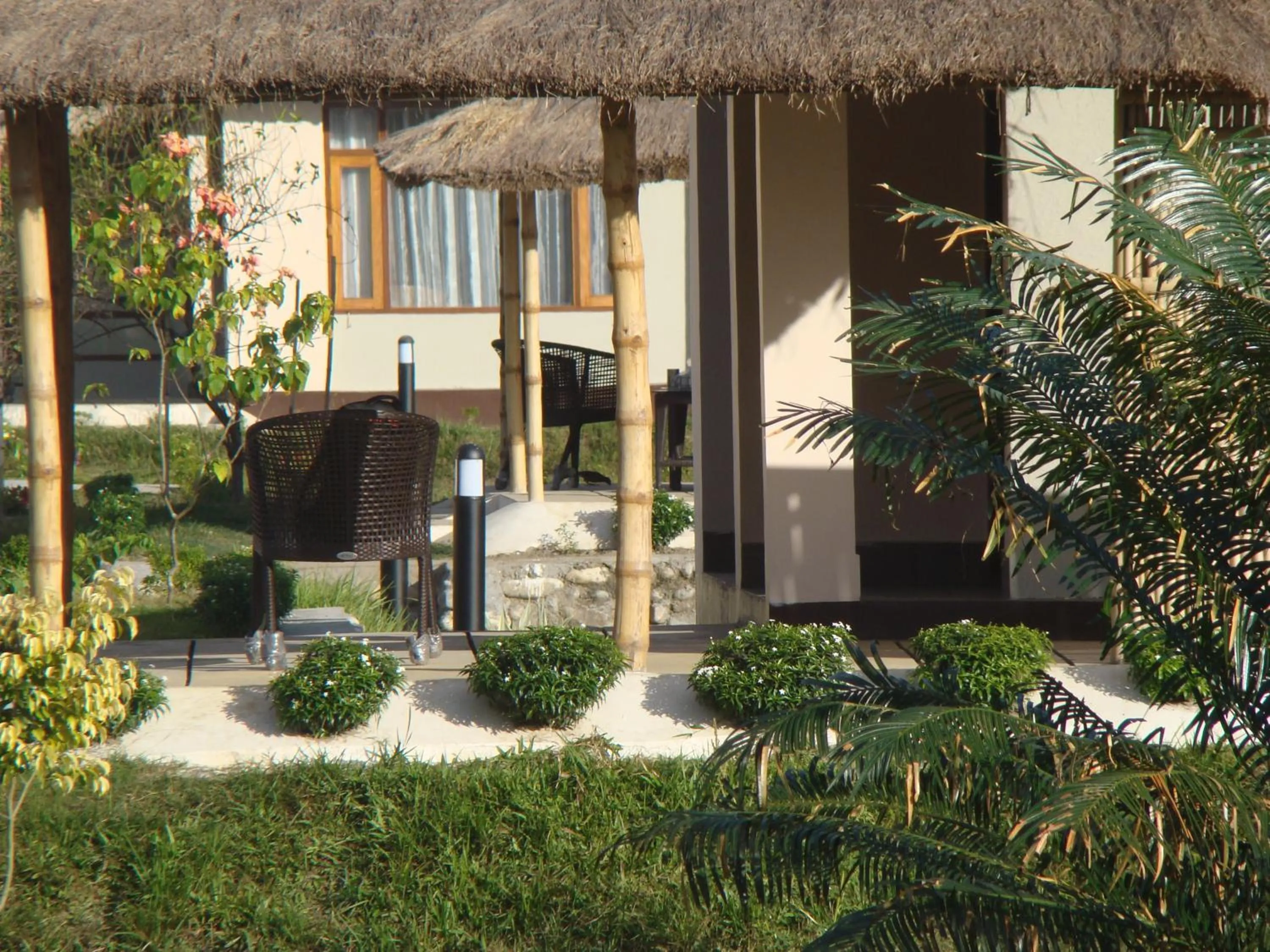 Seating area in Musa Jungle Retreat