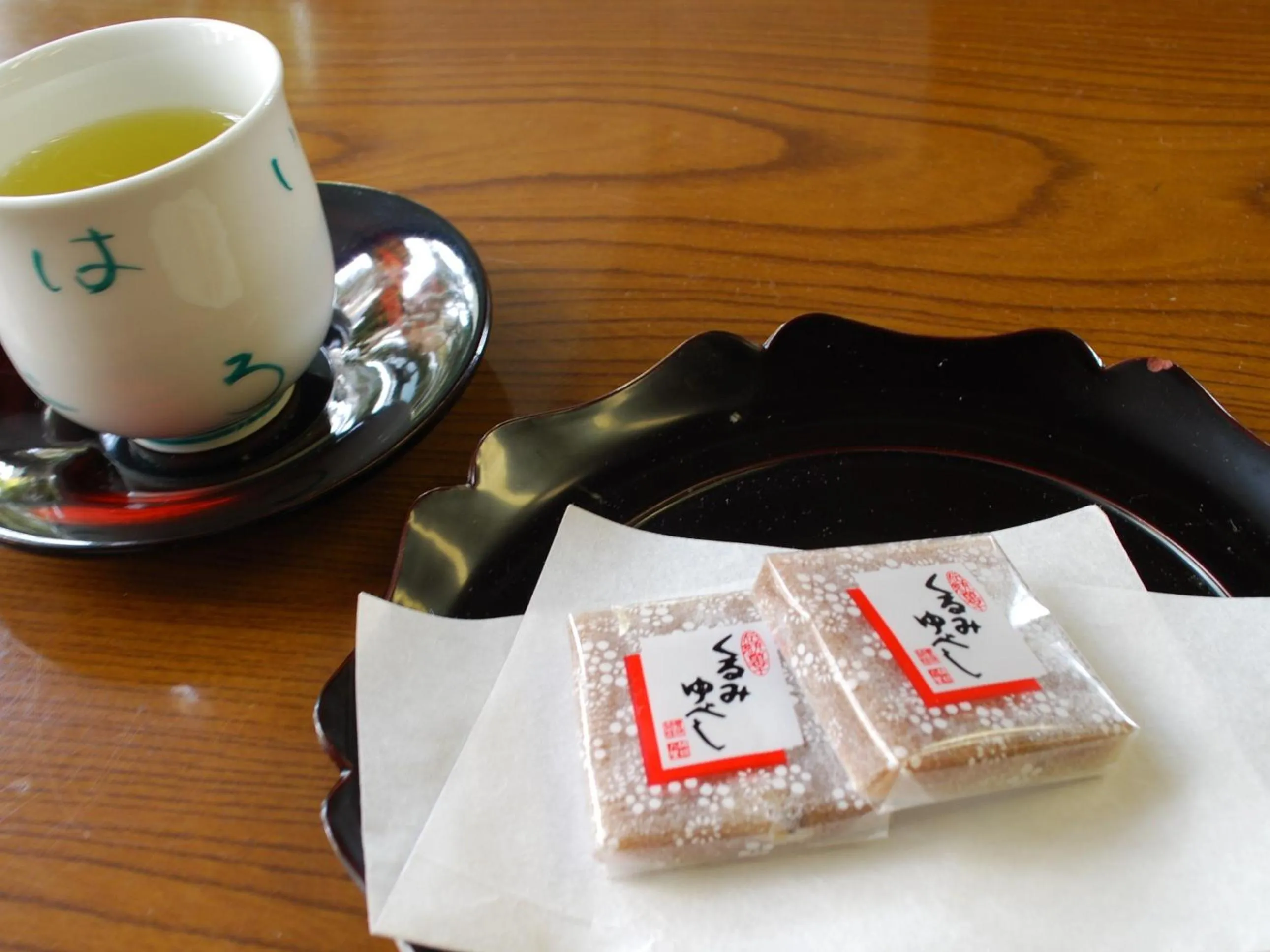 Food and drinks in Nishiki-no-Yu Jimotoya