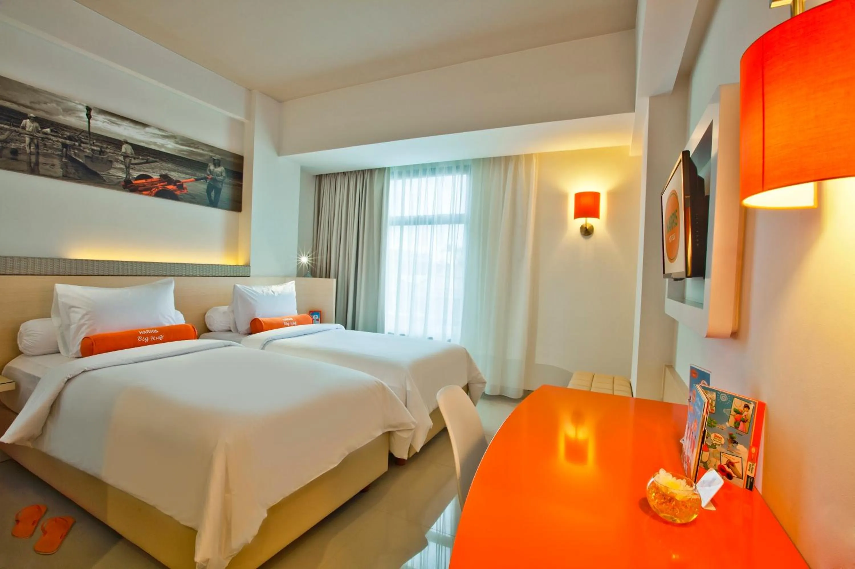 Bed in HARRIS Hotel Seminyak