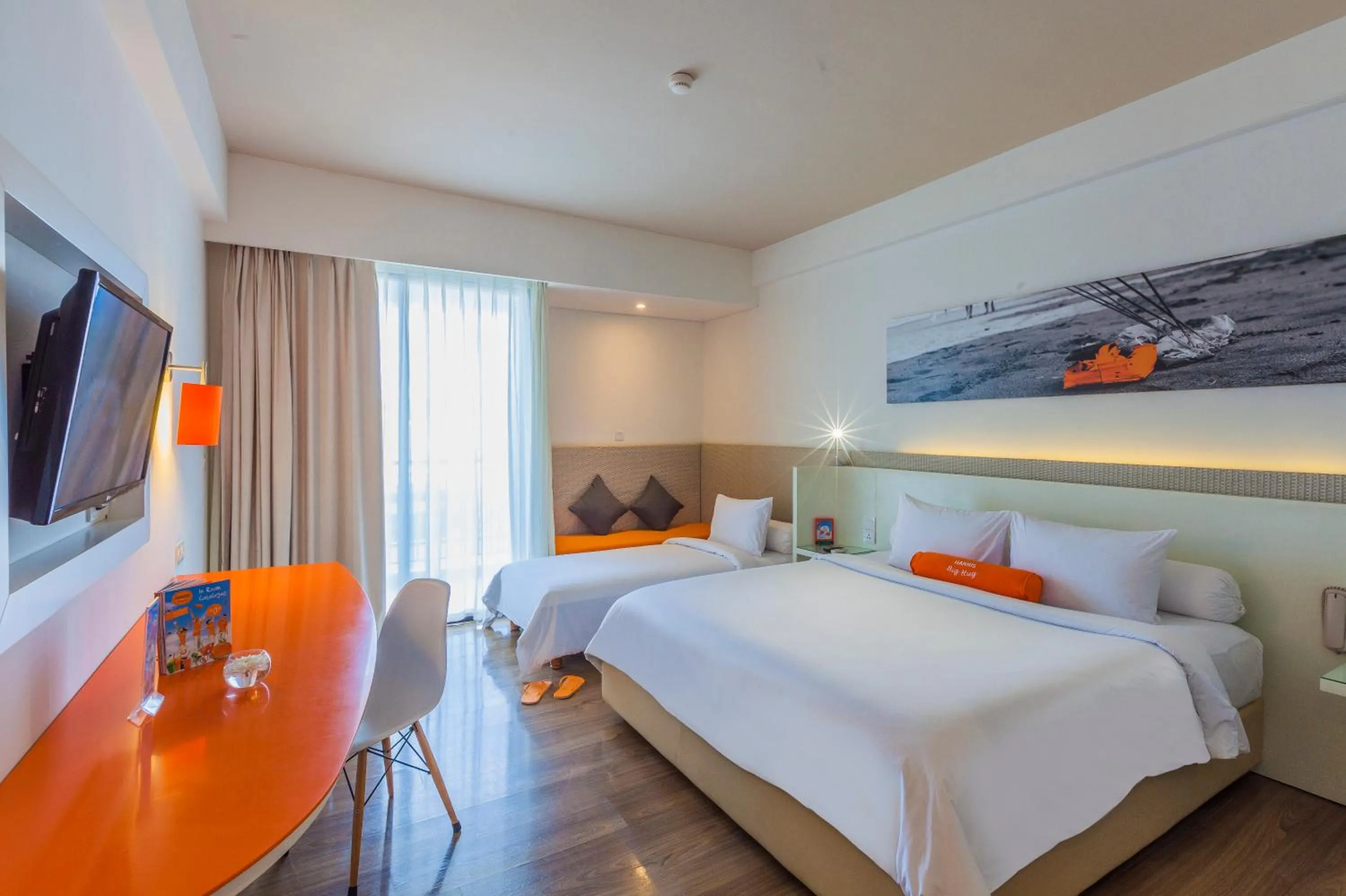 Bed in HARRIS Hotel Seminyak