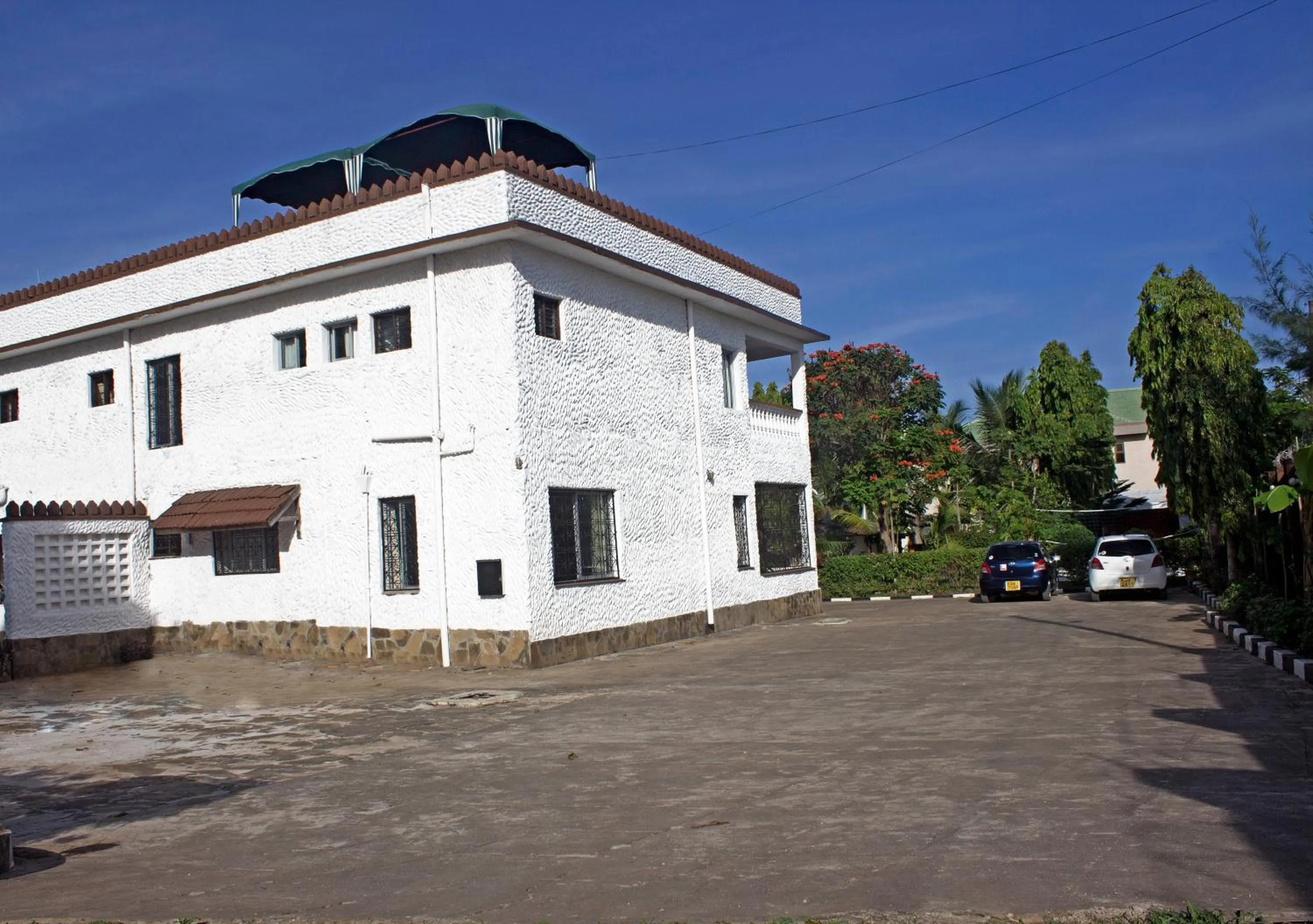 Facade/entrance in Tulia House Backpackers
