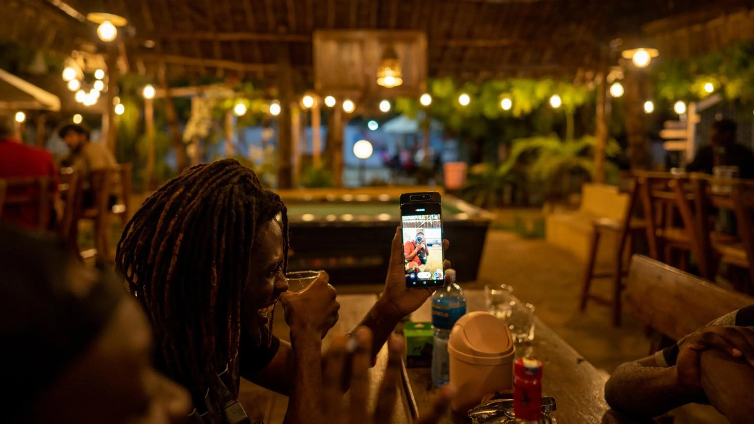 Lounge or bar in Tulia House Backpackers