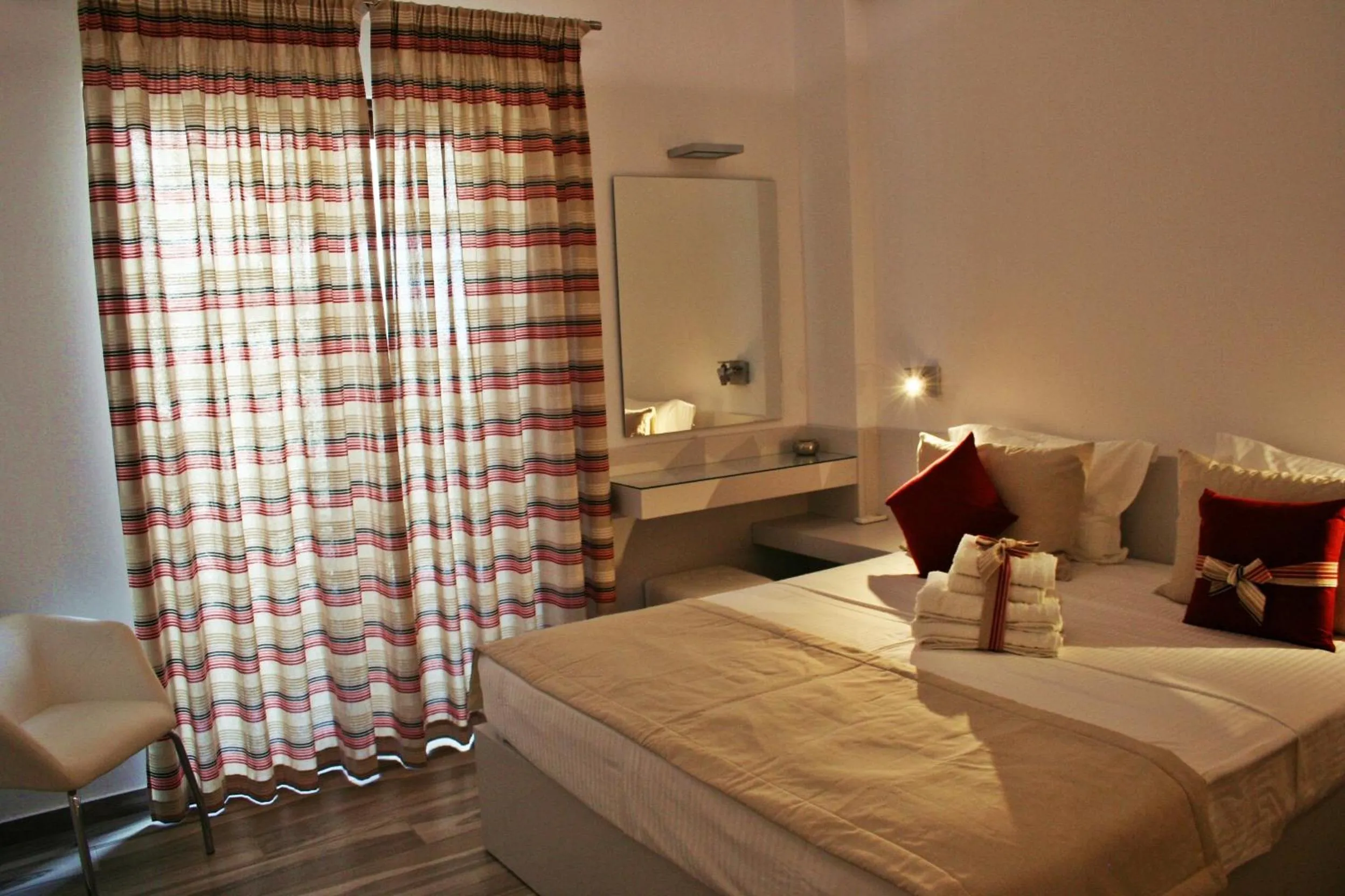 Decorative detail, Bed in Lindos Beauty