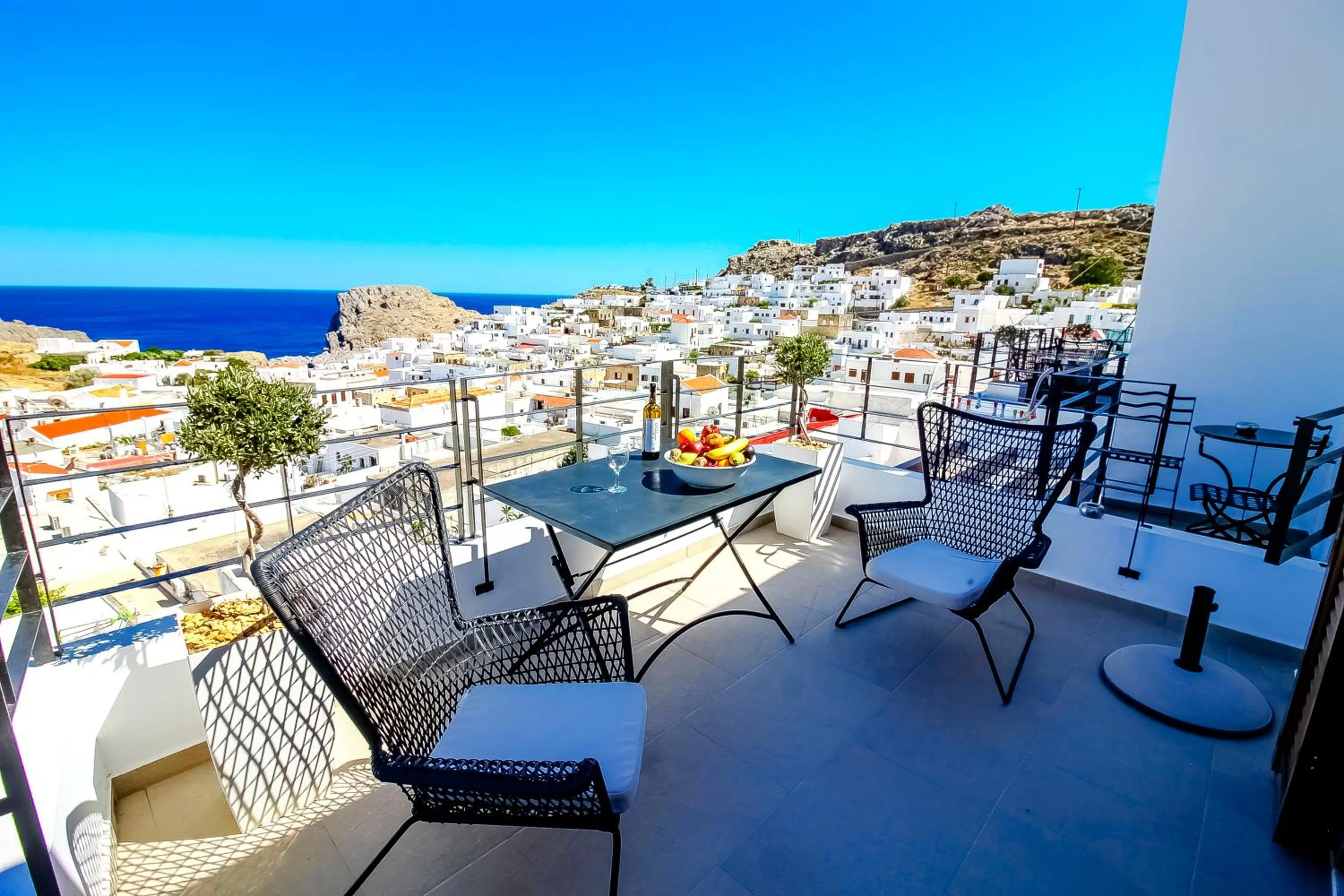 Balcony/Terrace in Lindos Beauty