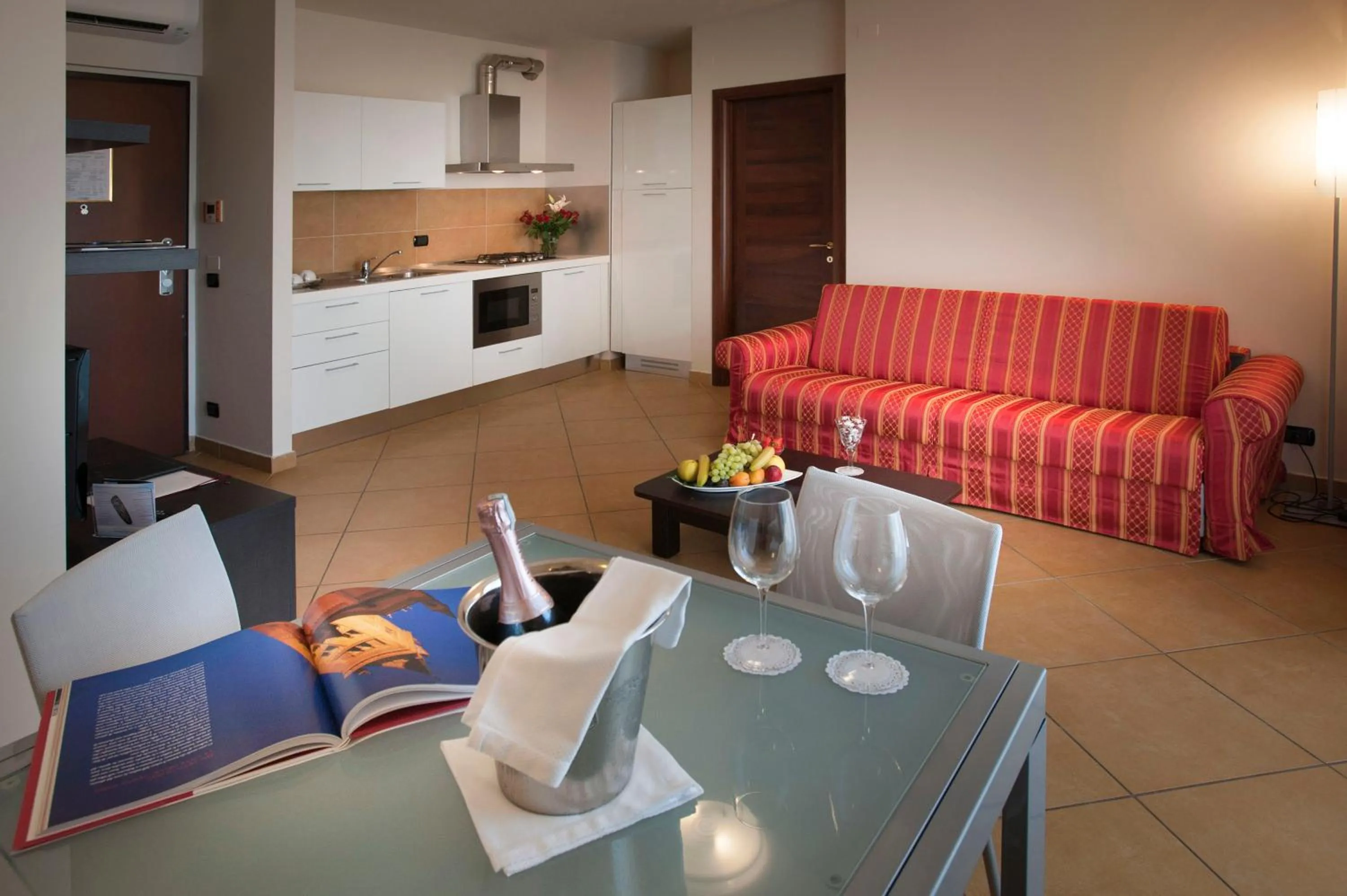 Living room in Residence Calissano