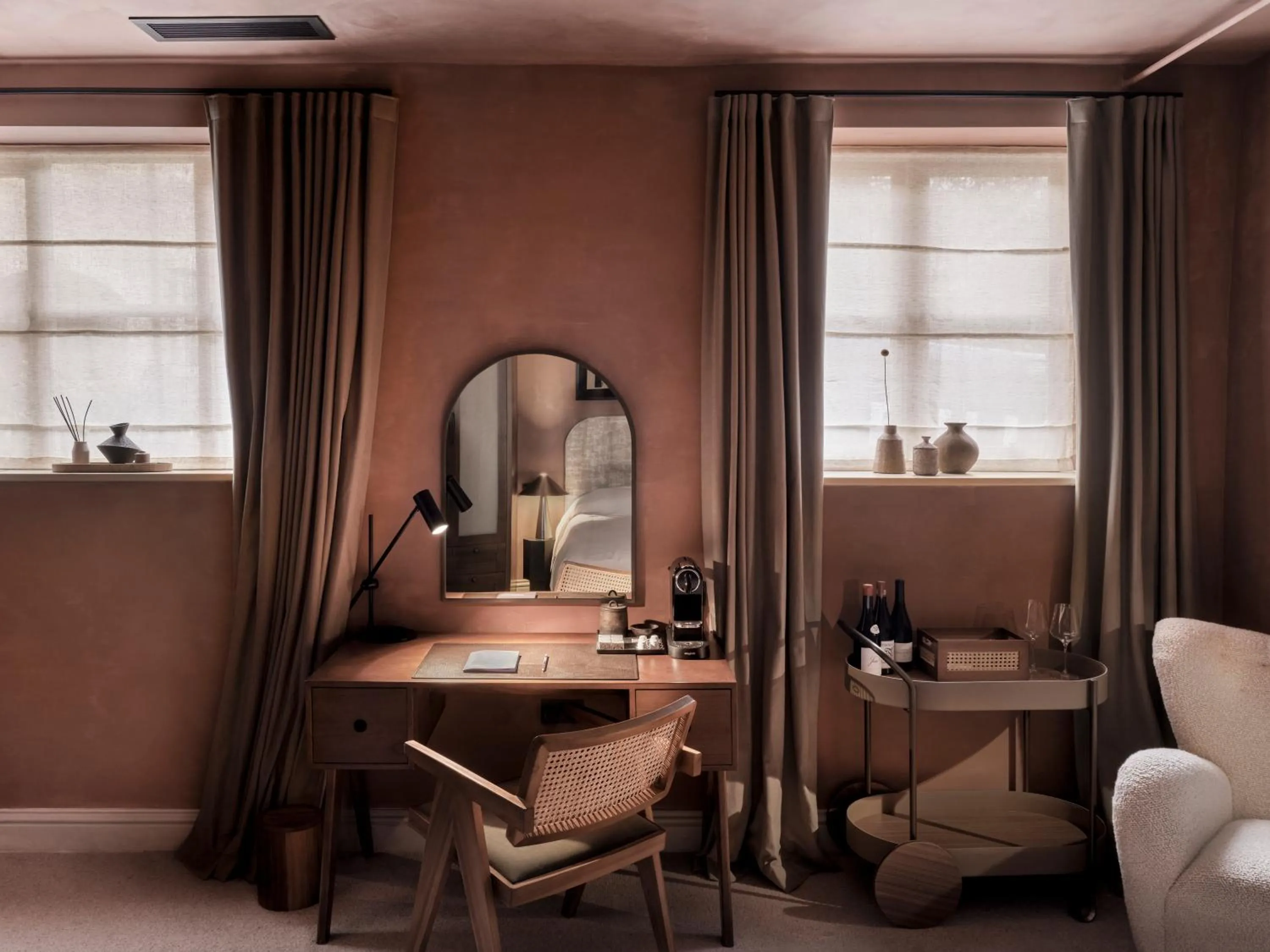 Seating area in BULL Burford