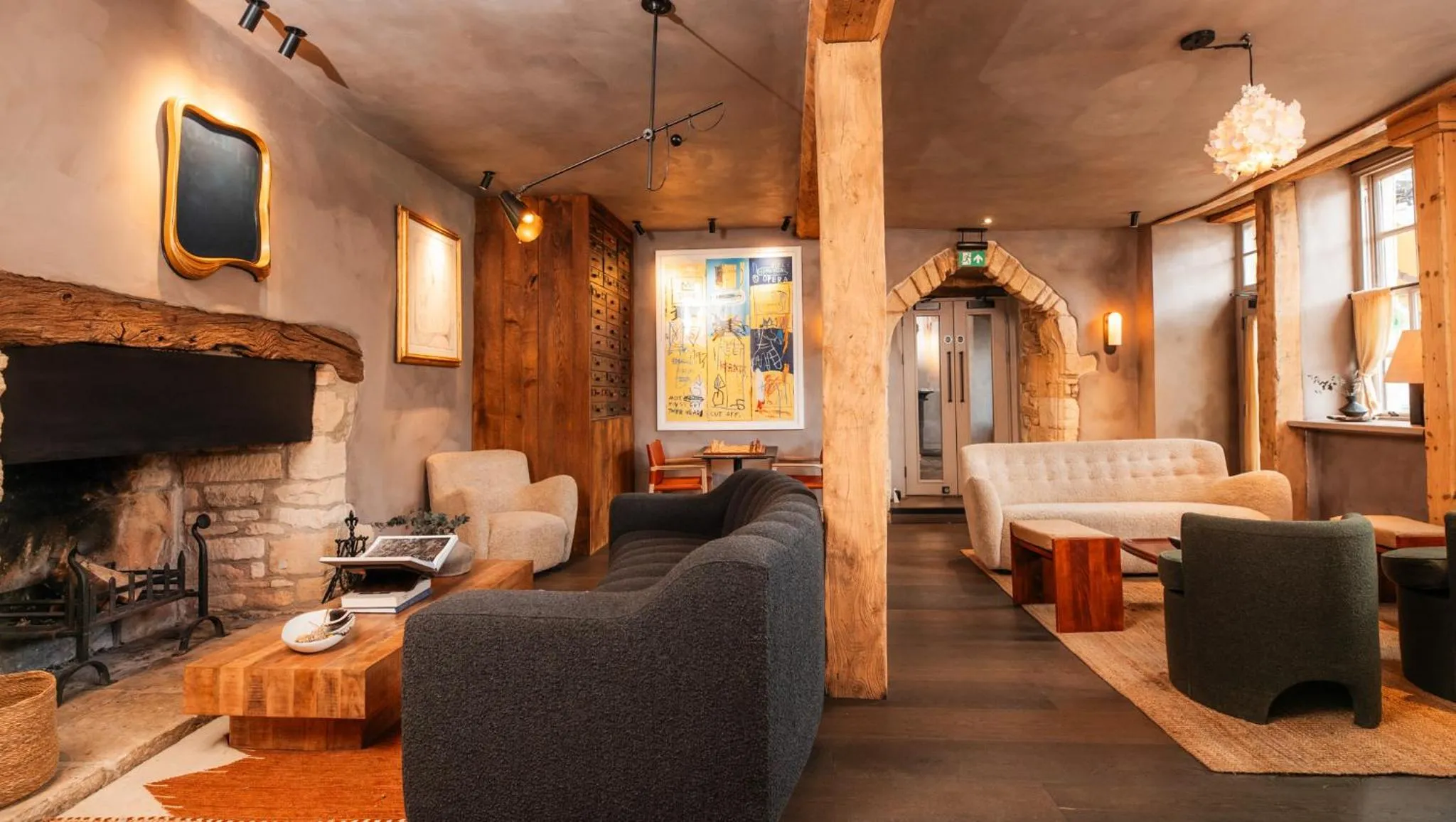 Seating area in BULL Burford