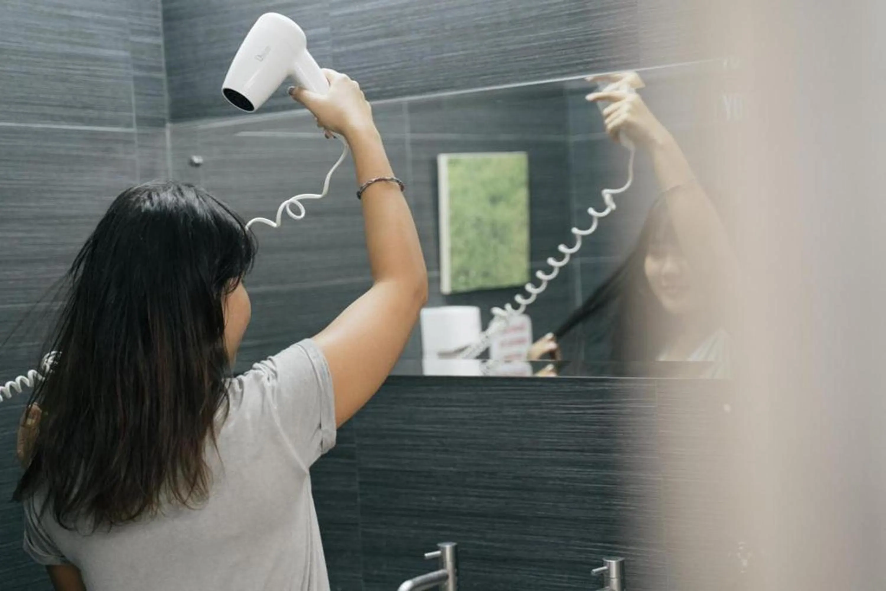 Bathroom in Qilombo Hostel Silom