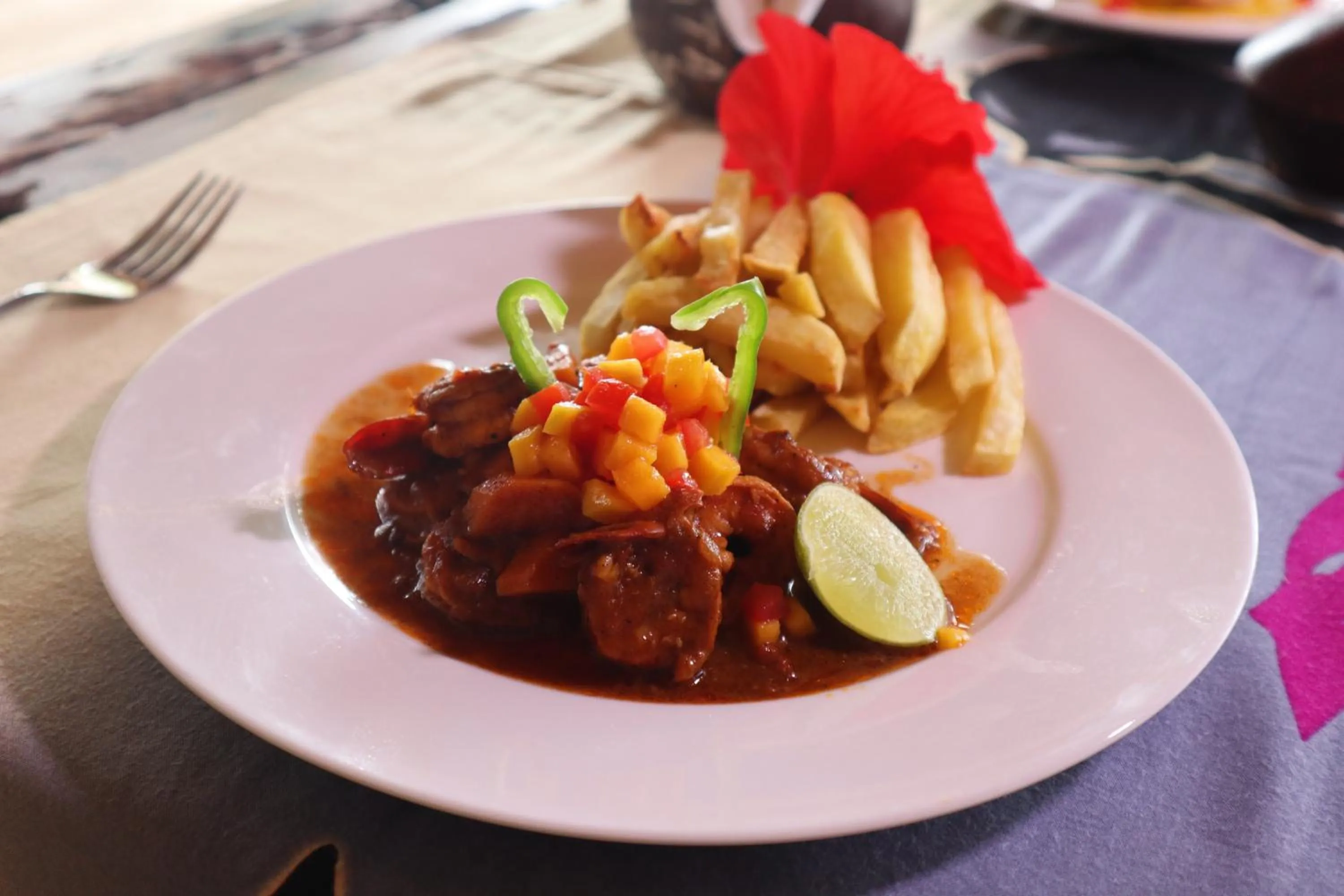 Restaurant/places to eat in Holiday Time Bungalows Zanzibar