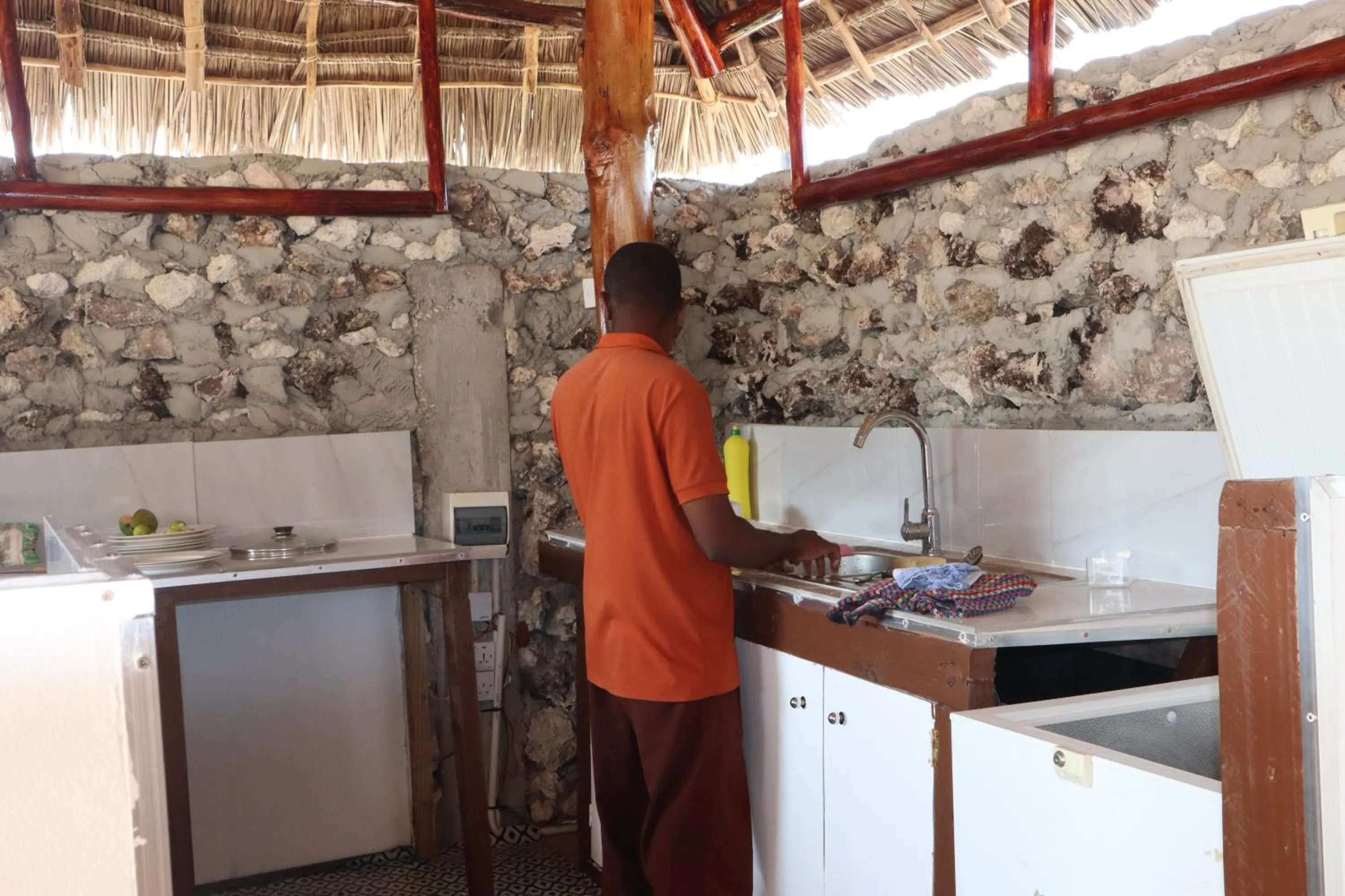 Restaurant/places to eat in Holiday Time Bungalows Zanzibar