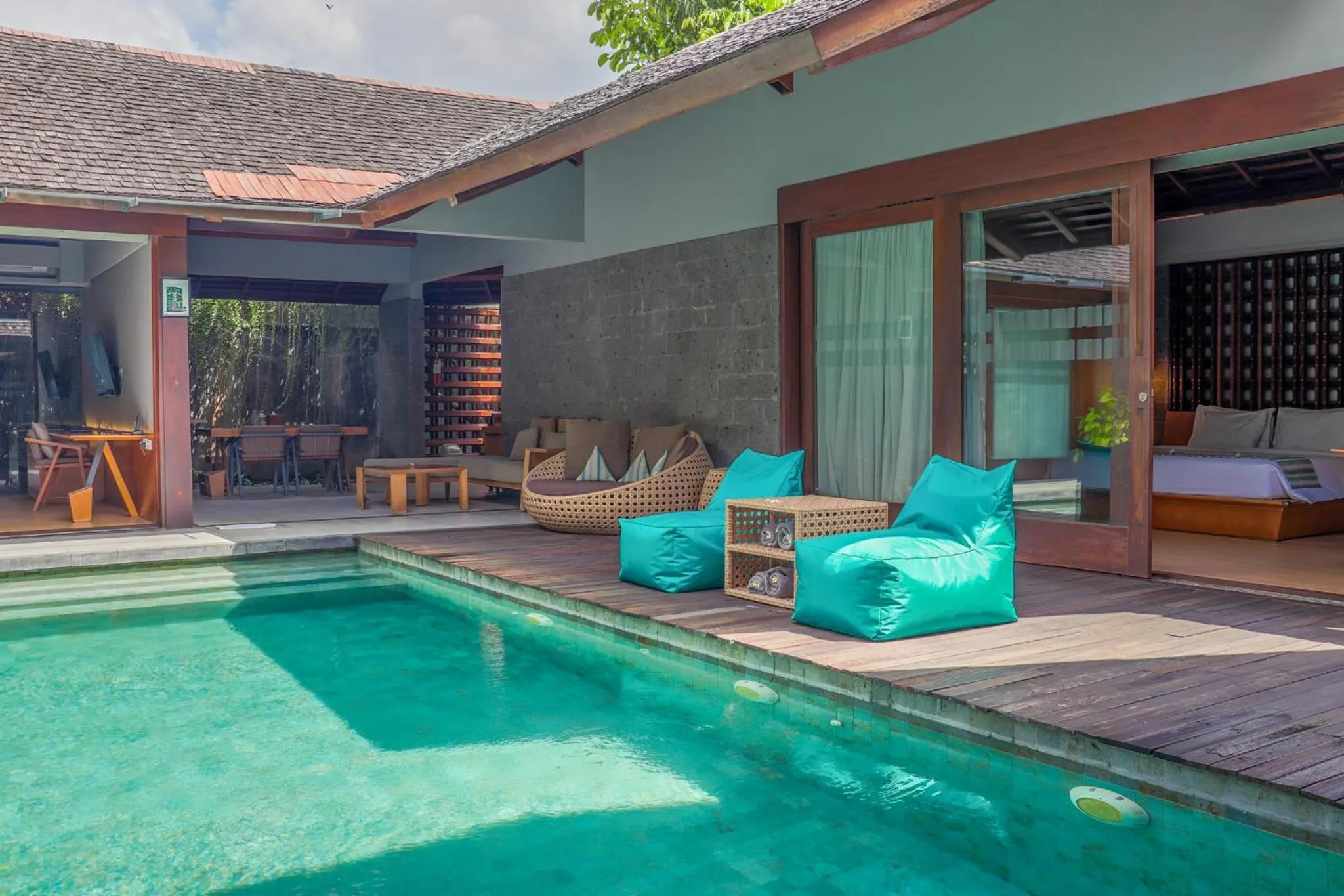 Swimming pool in The Santai by LifestyleRetreats