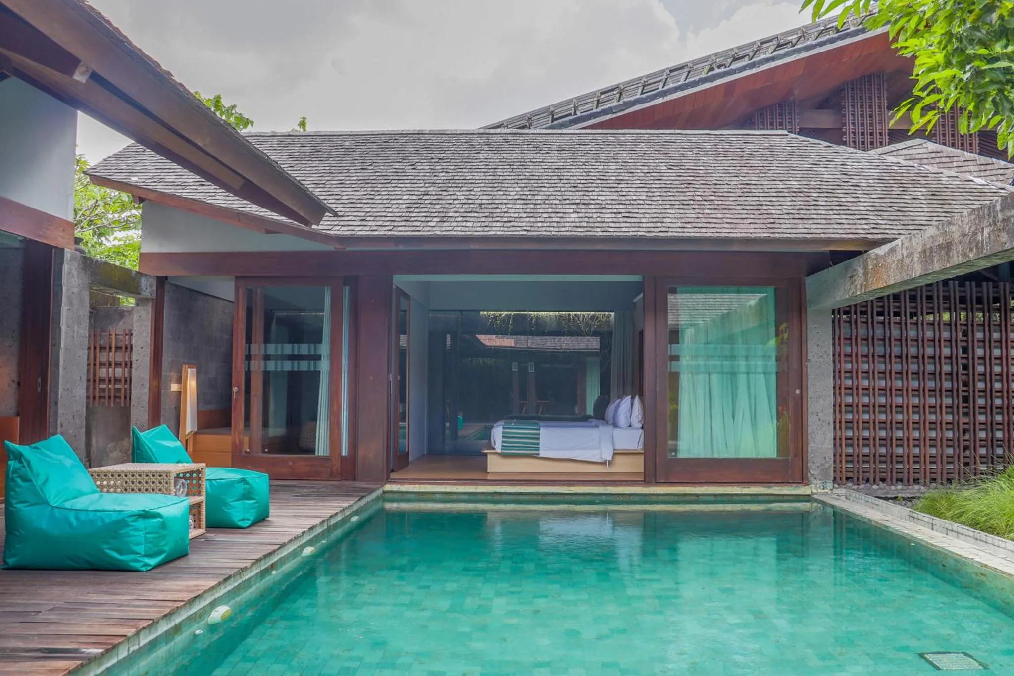 Pool view in The Santai by LifestyleRetreats