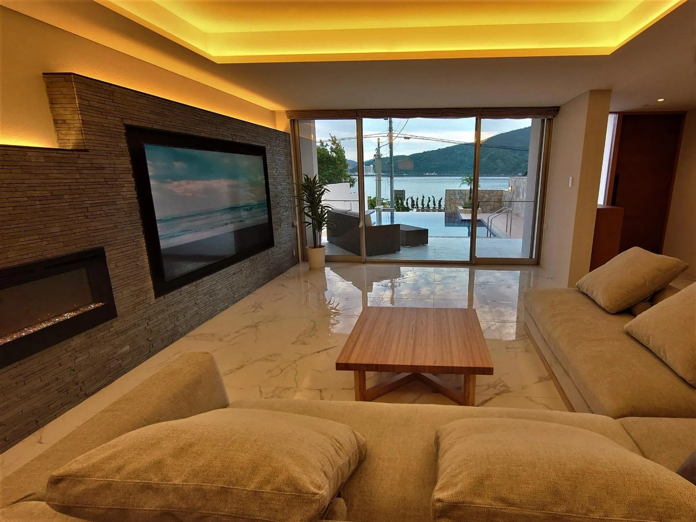 Living room in tokinos