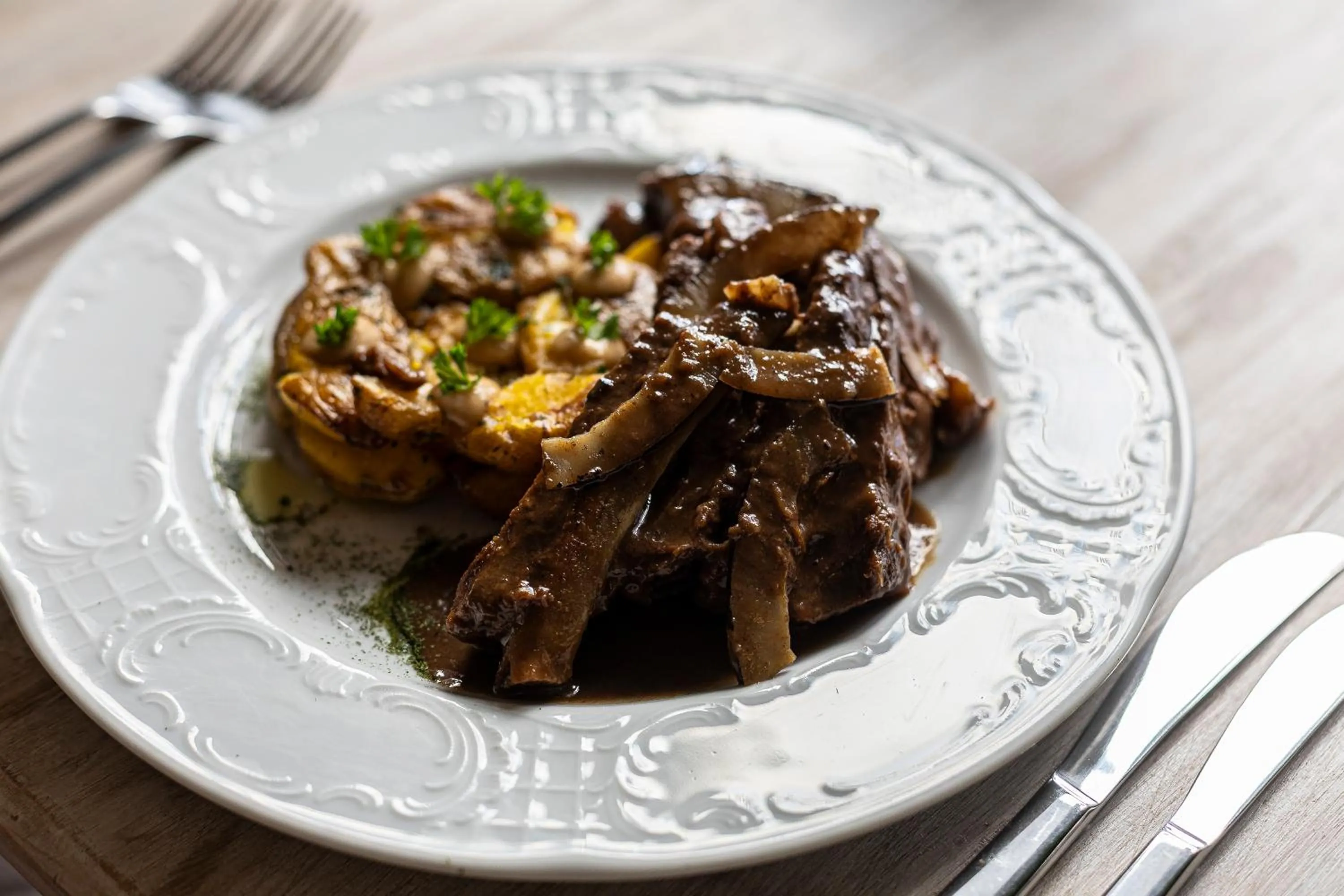 Food in Hotel Casa del Gobernador