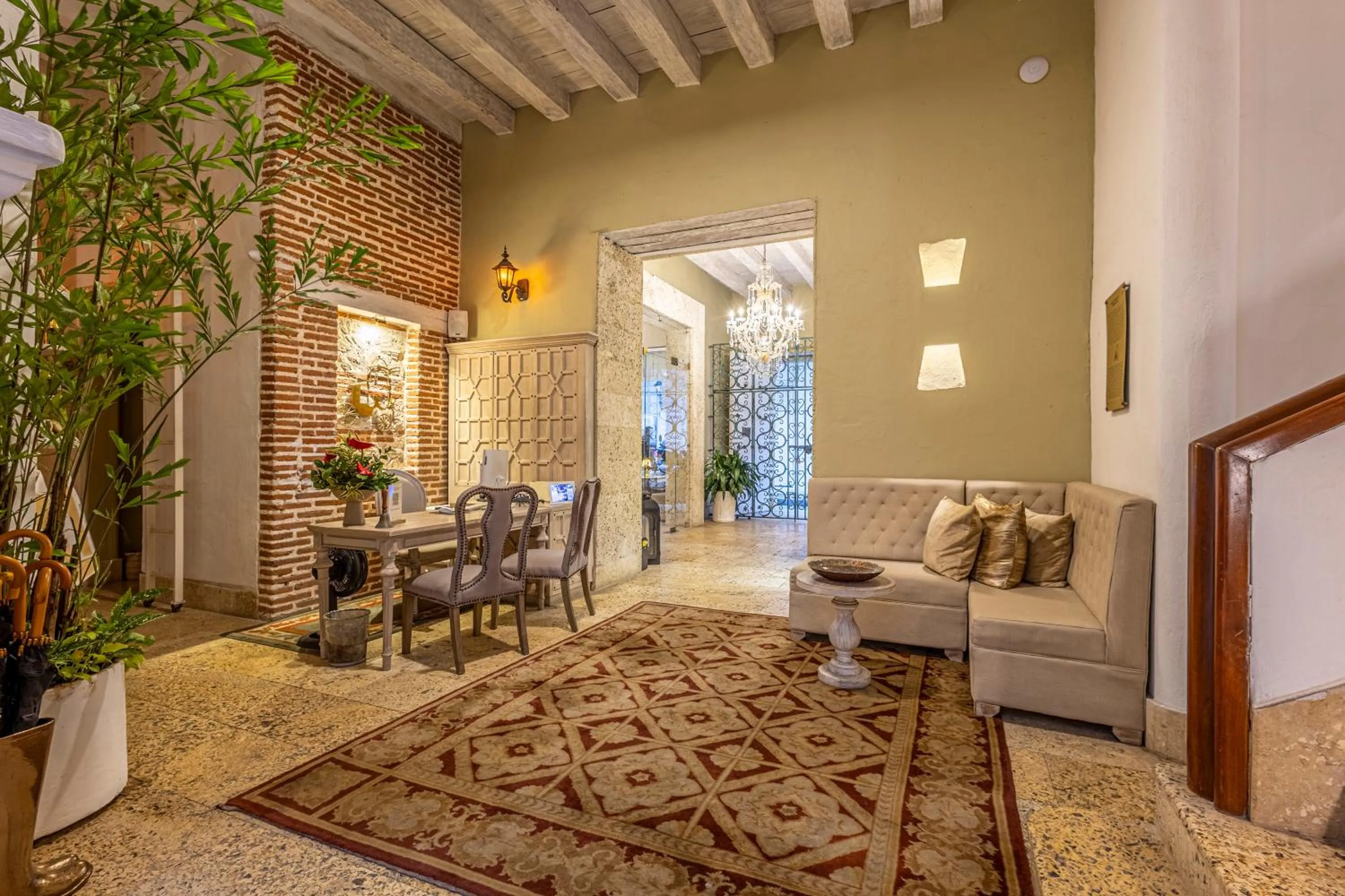 Living room in Hotel Casa del Gobernador