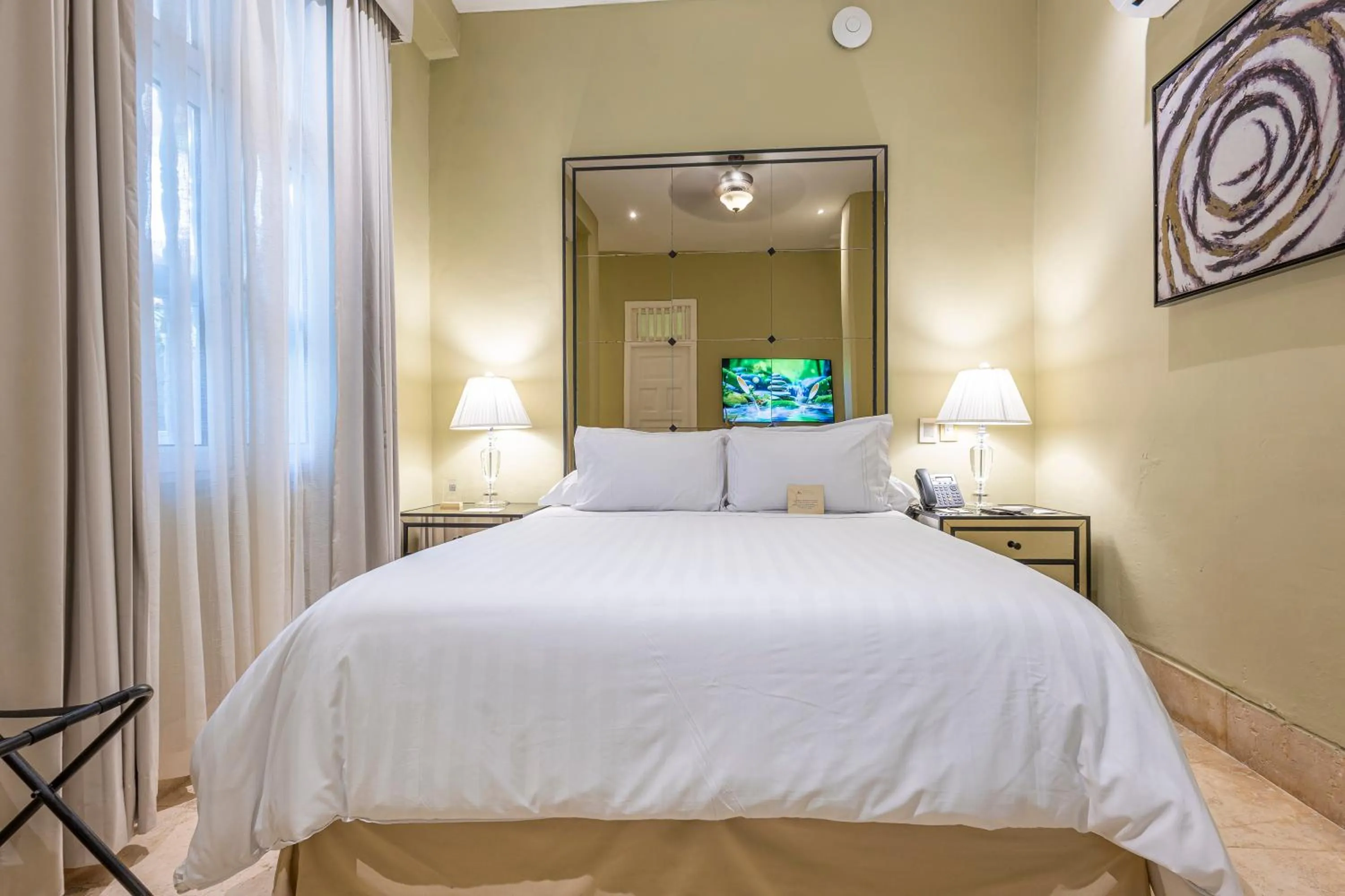 Bed in Hotel Casa del Gobernador