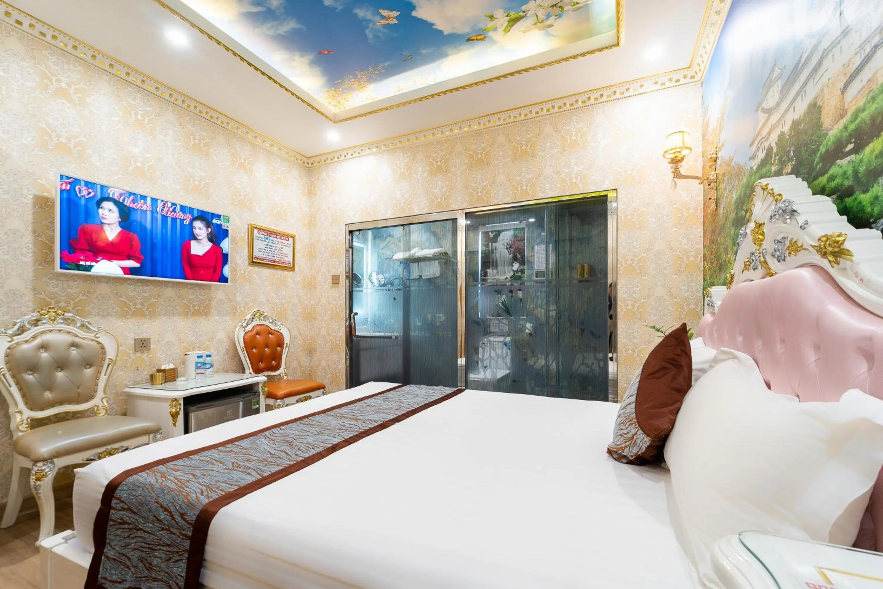 Bedroom, Bed in Townhouse Cuong Thanh 3 Hotel