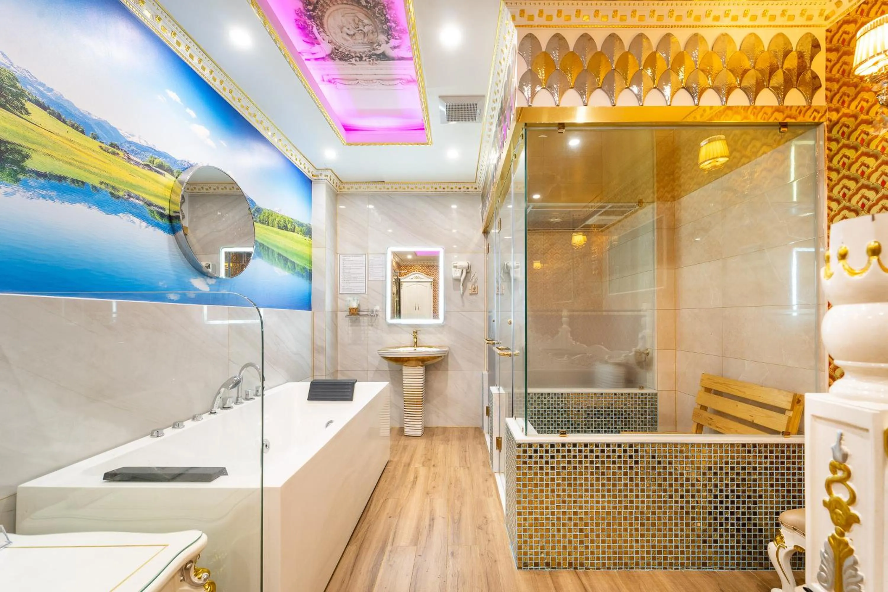 Bathroom in Townhouse Cuong Thanh 3 Hotel