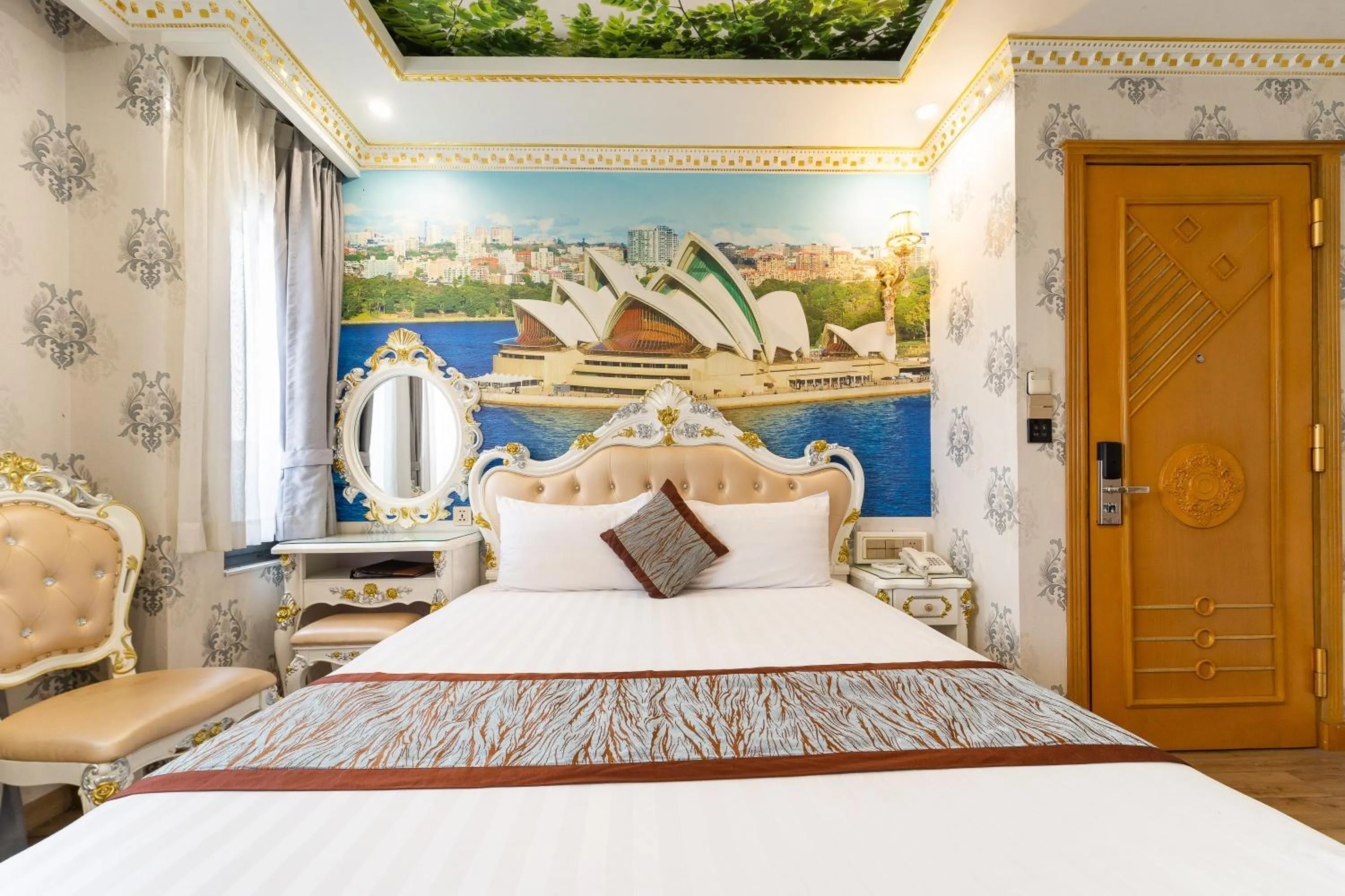 Bedroom, Bed in Townhouse Cuong Thanh 3 Hotel