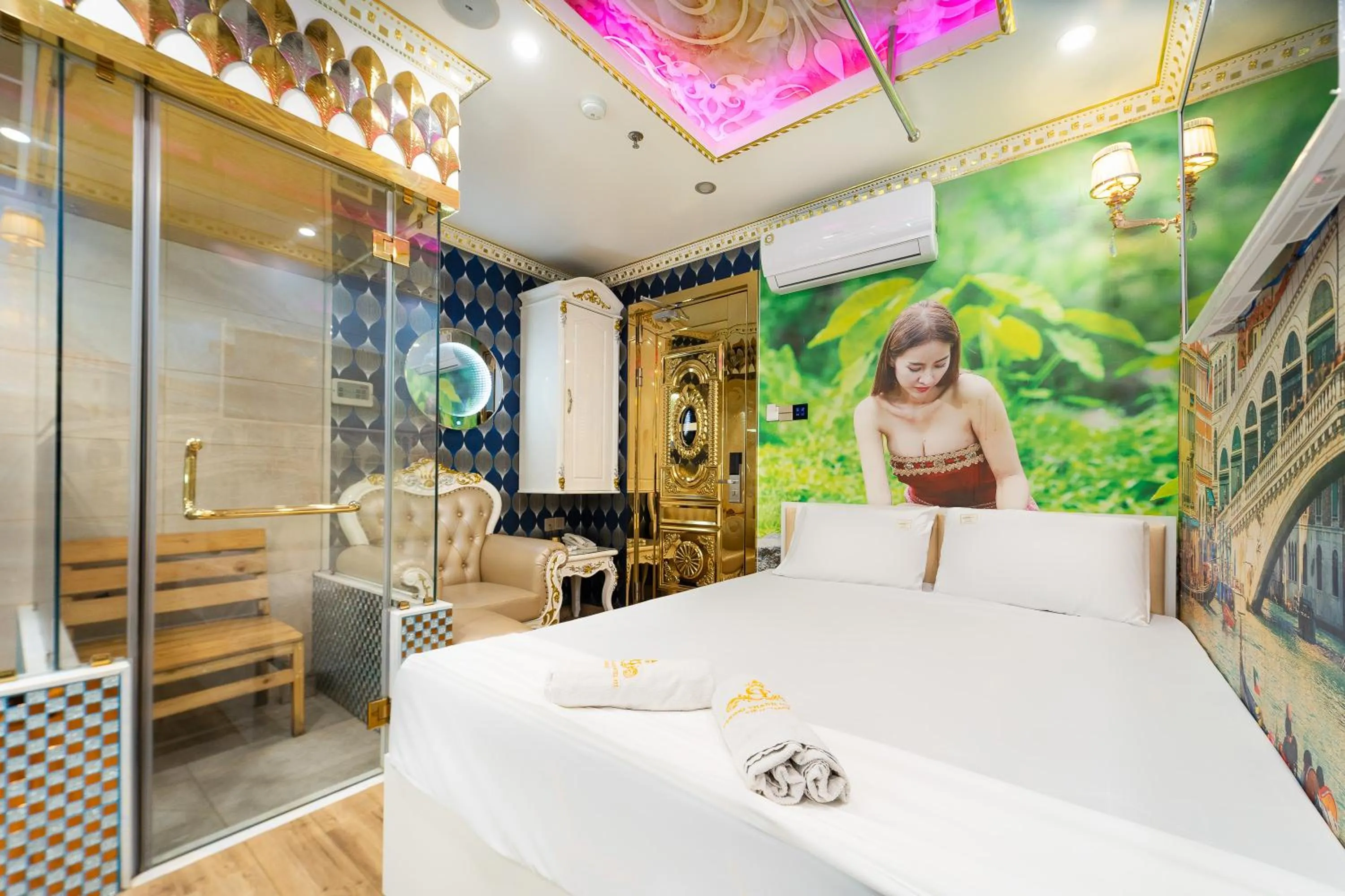 Bed in Townhouse Cuong Thanh 3 Hotel