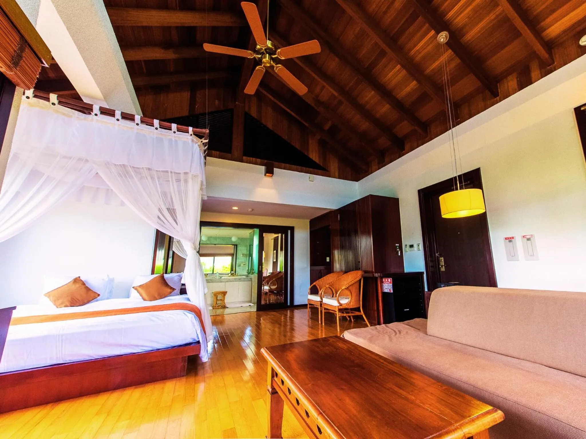 Photo of the whole room, Bed in LiVEMAX Amms Canna Resort Villa