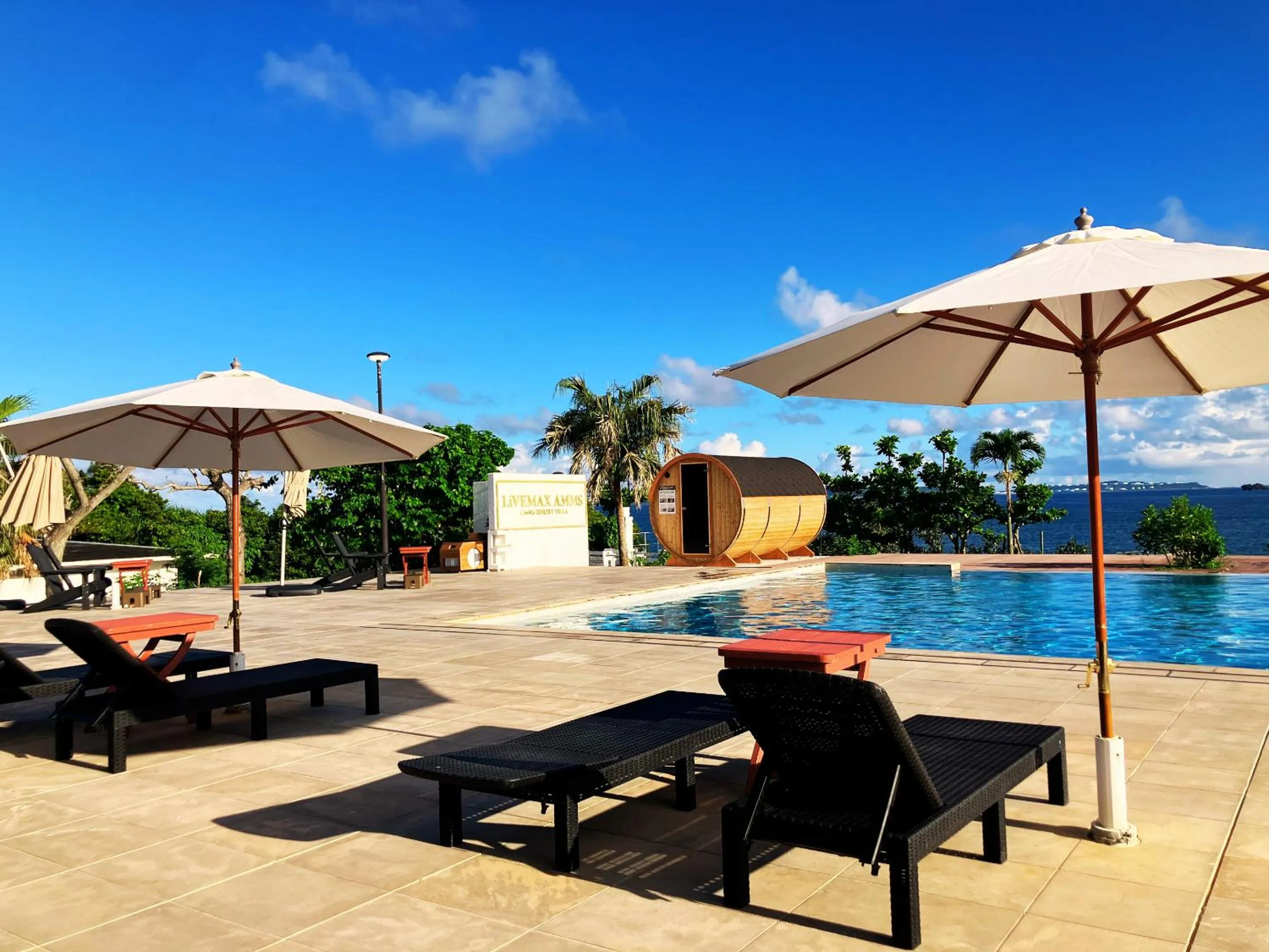 Sauna in LiVEMAX Amms Canna Resort Villa