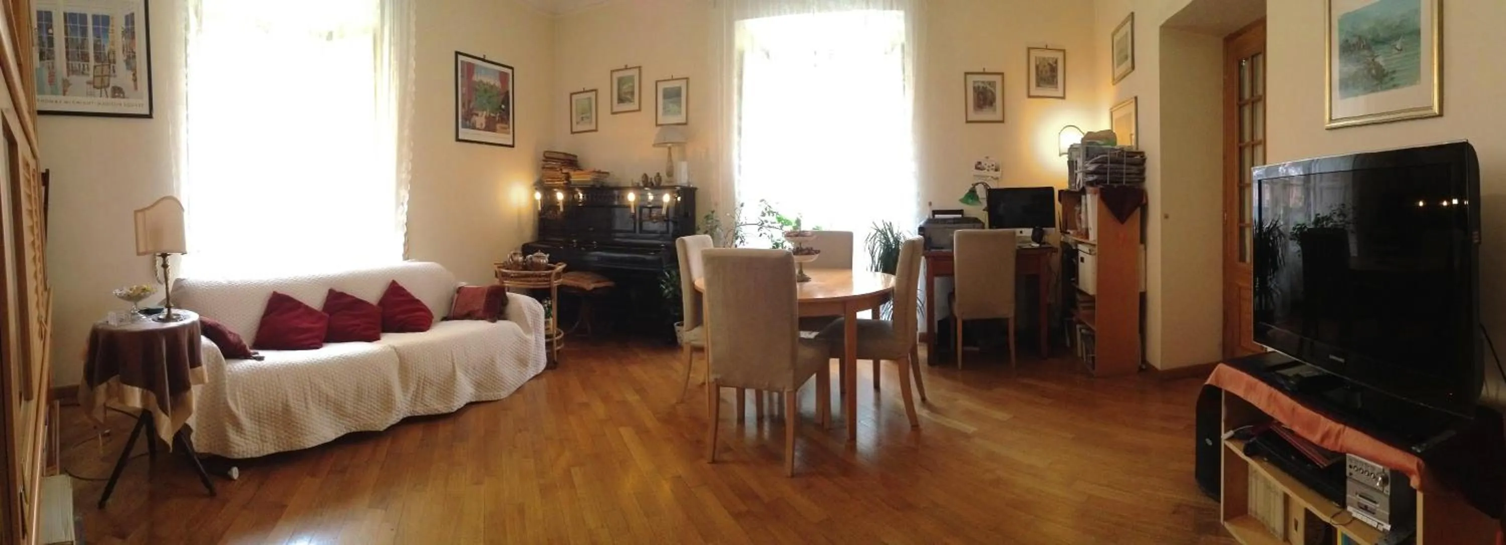 TV and multimedia, Bed in L'Appartamento Romano