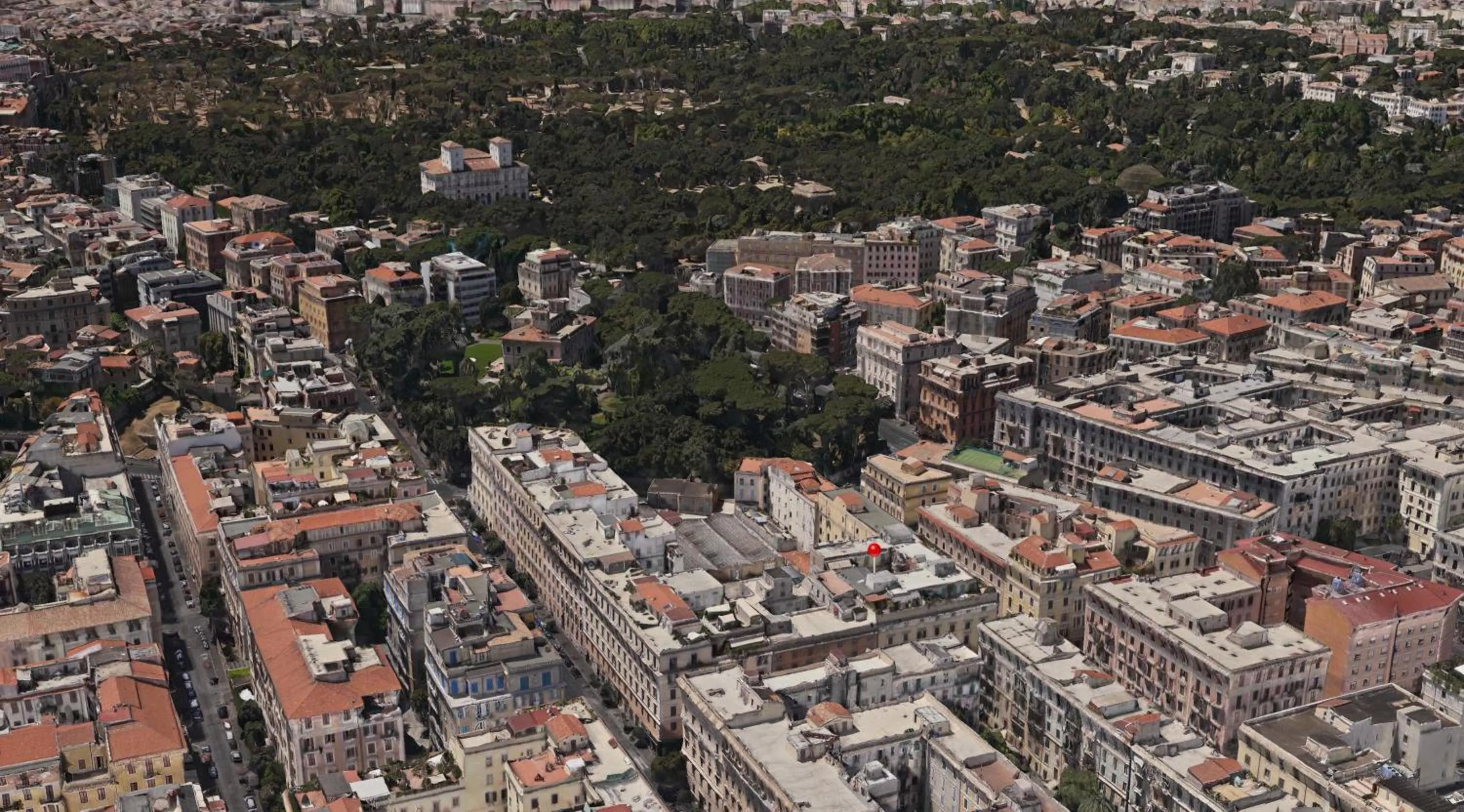 Bird's eye view in L'Appartamento Romano