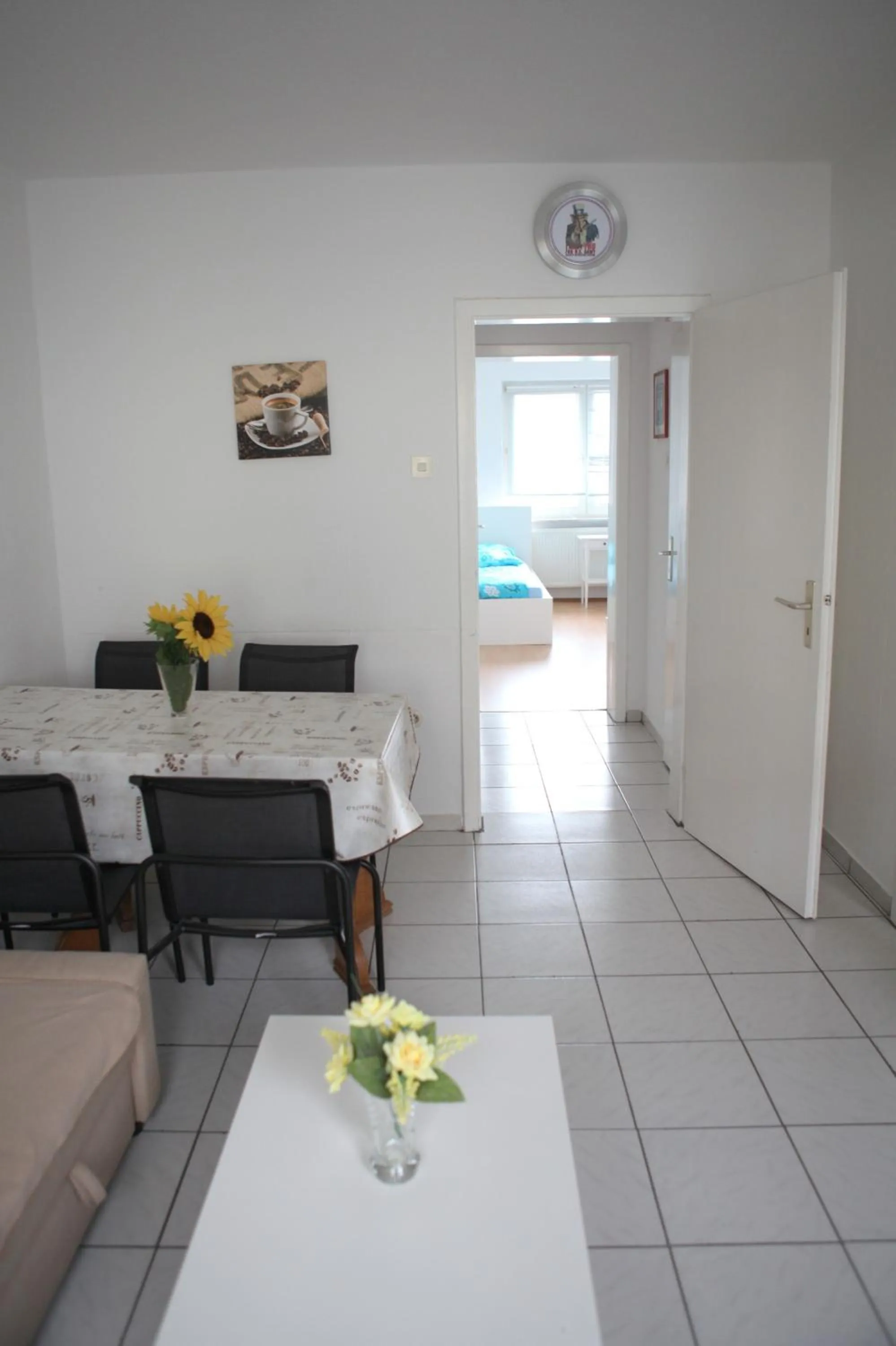 Living room in White House Bochum Ehrenfeld