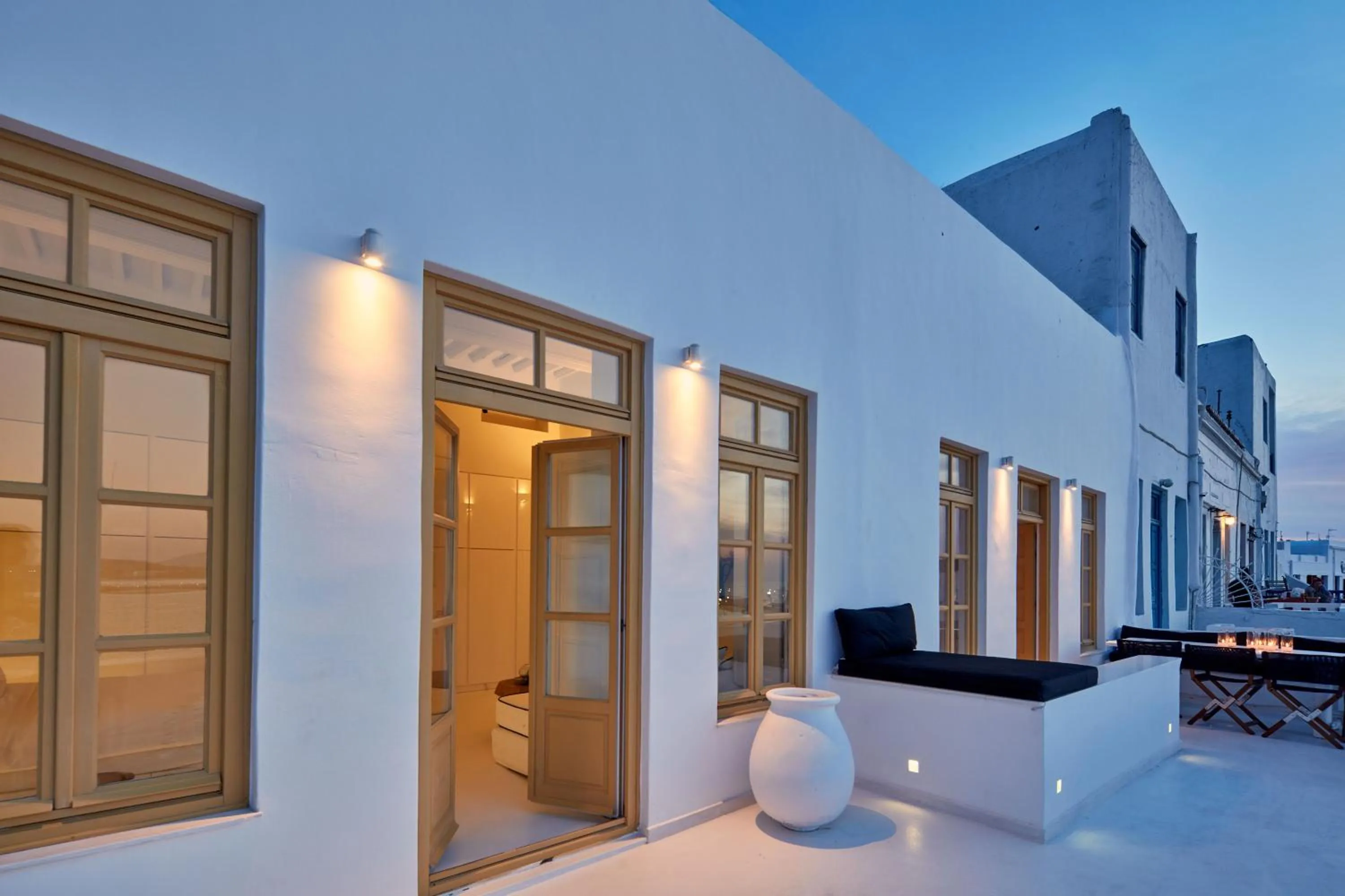 Property building in Villa Kampani Sea View Villa Mykonos Town