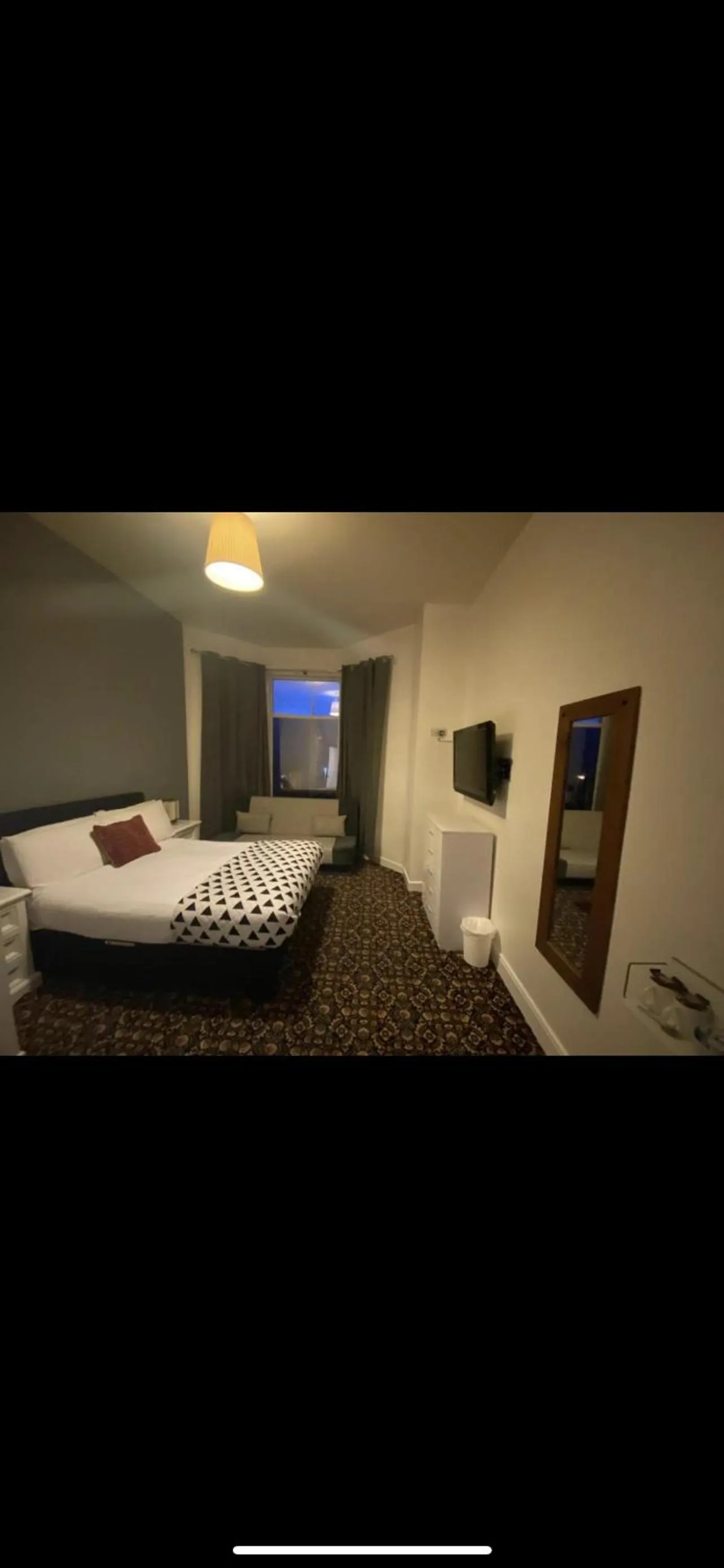 Bed in North Ocean Hotel