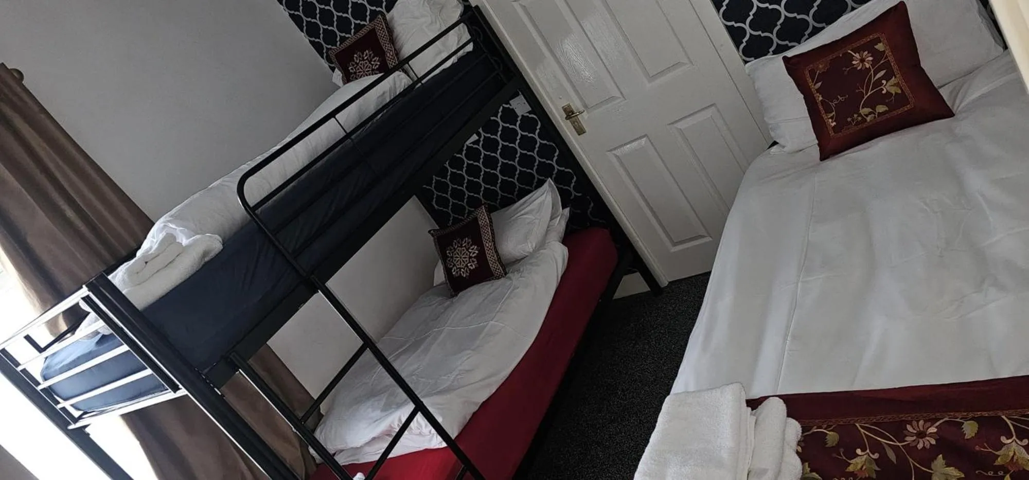 Bed in North Ocean Hotel