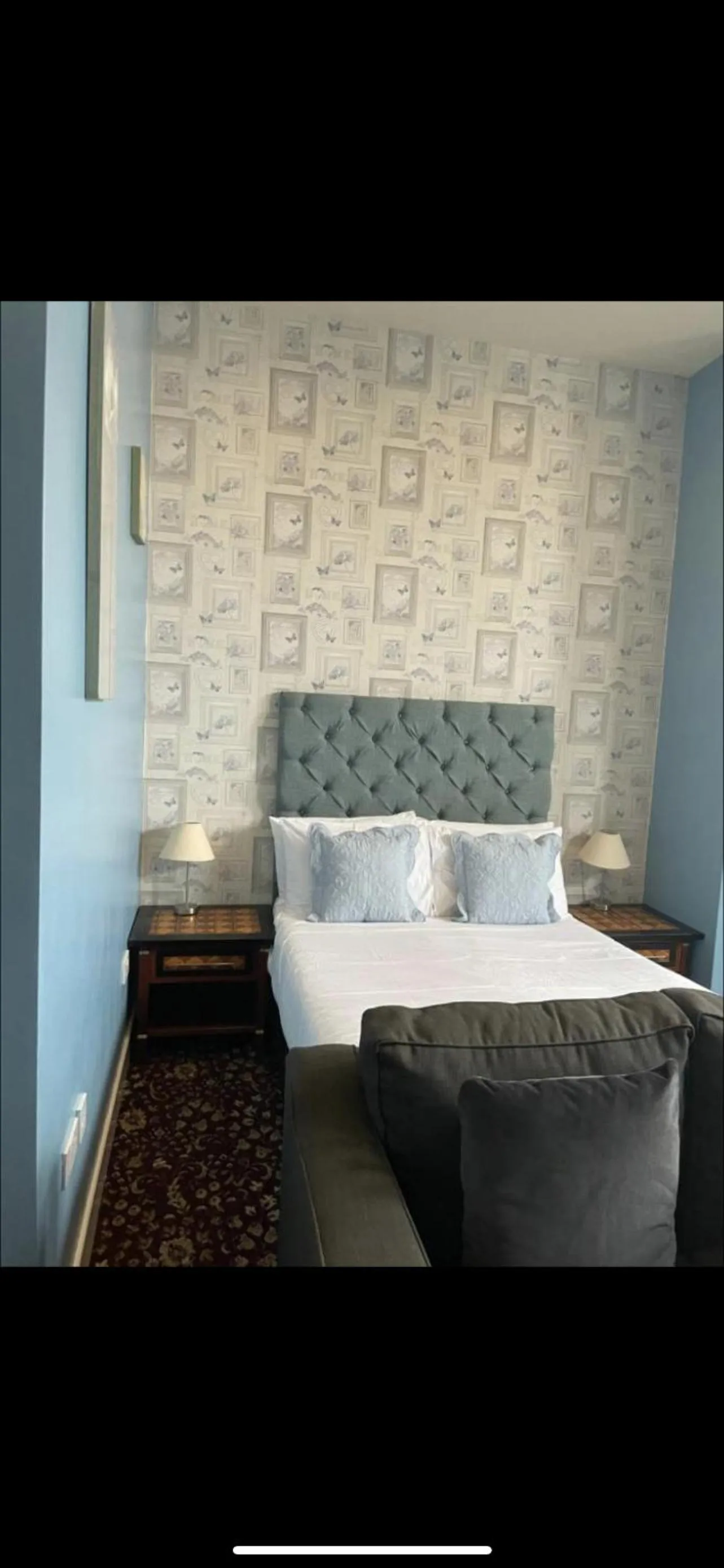 Bed in North Ocean Hotel