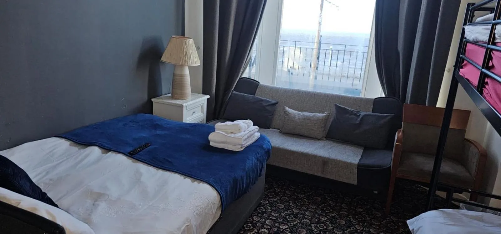 Bed in North Ocean Hotel