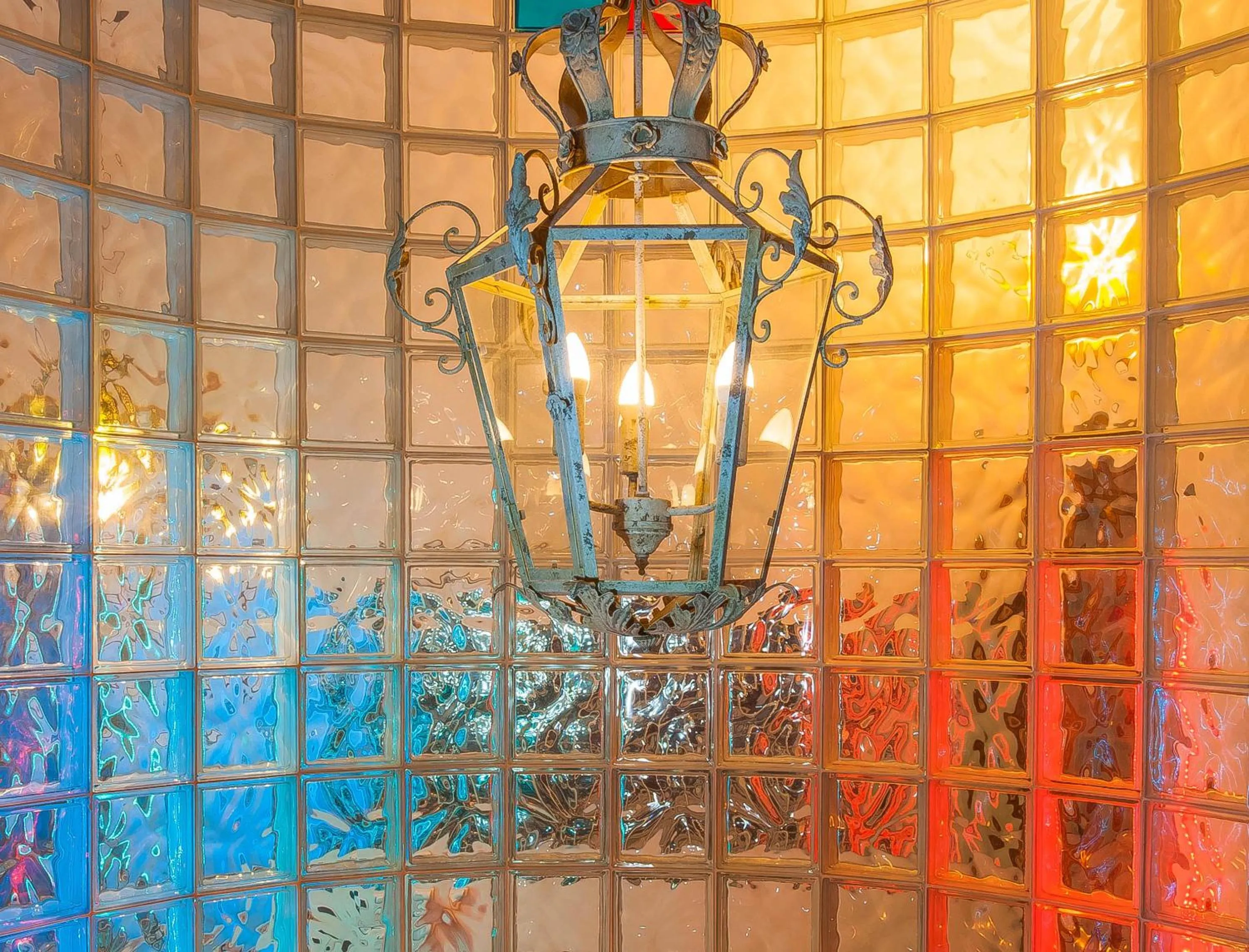 Decorative detail in Castello di Montalbano