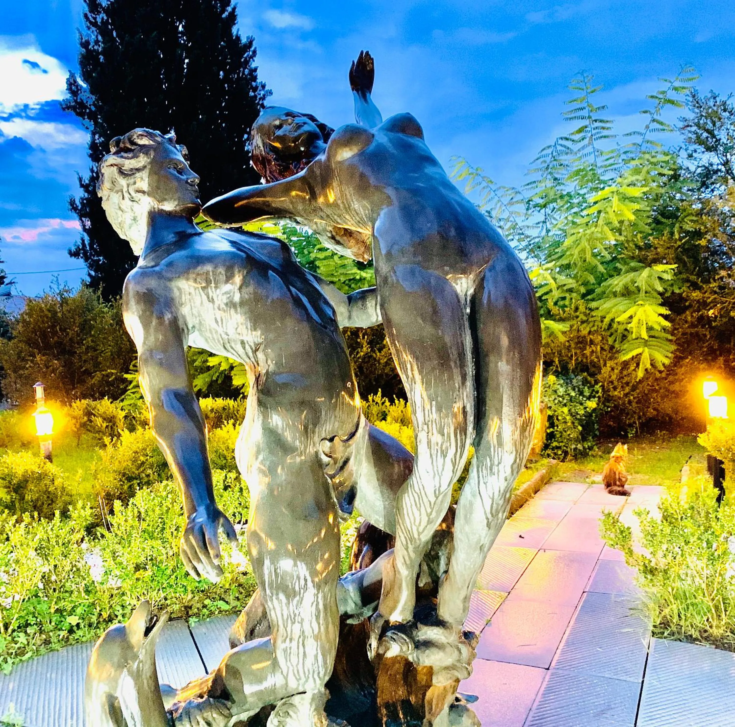 Garden in Castello di Montalbano