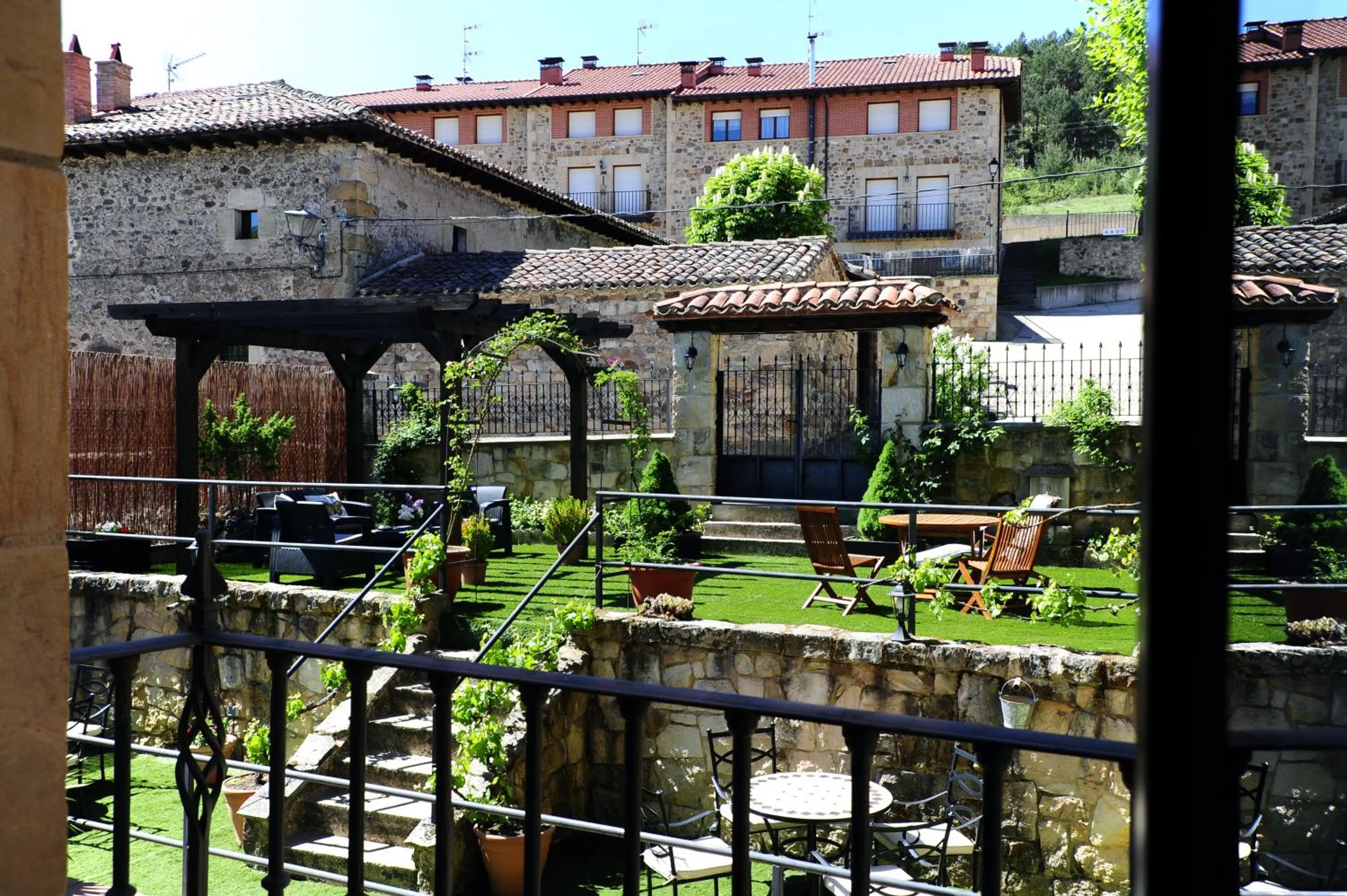 Garden view in Lagunas de Urbión