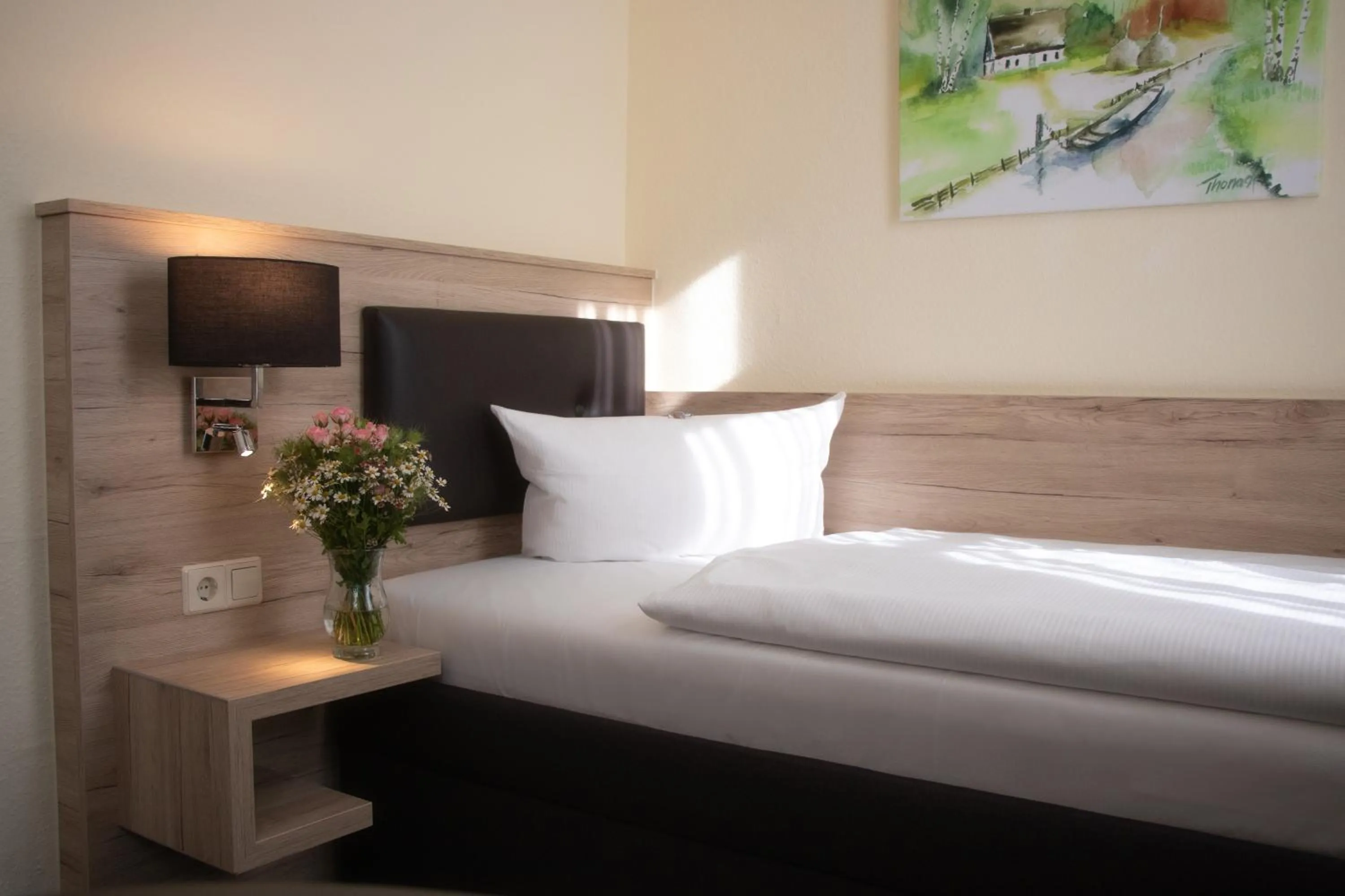 Standard Twin Room (side of the street) - single occupancy in Hotel Bleske im Spreewald