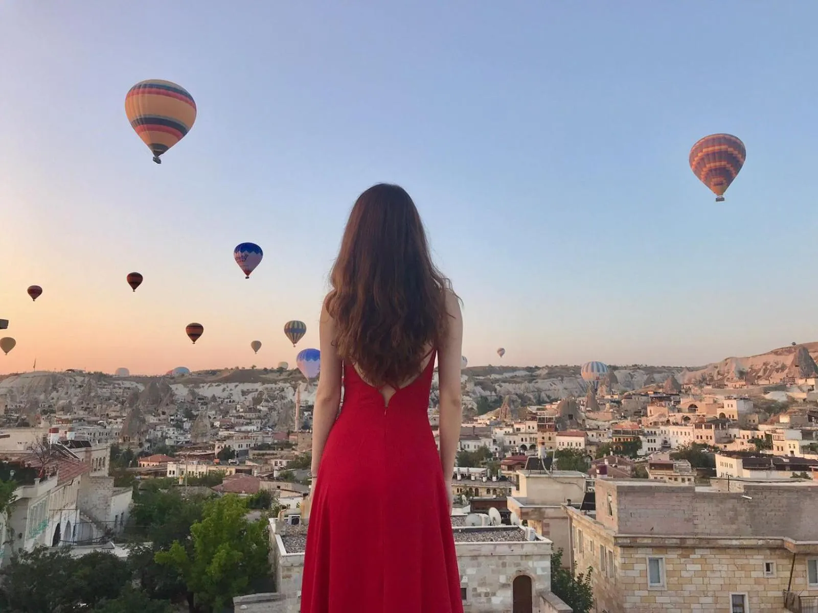 Mountain view in Nessa Cave Hotel